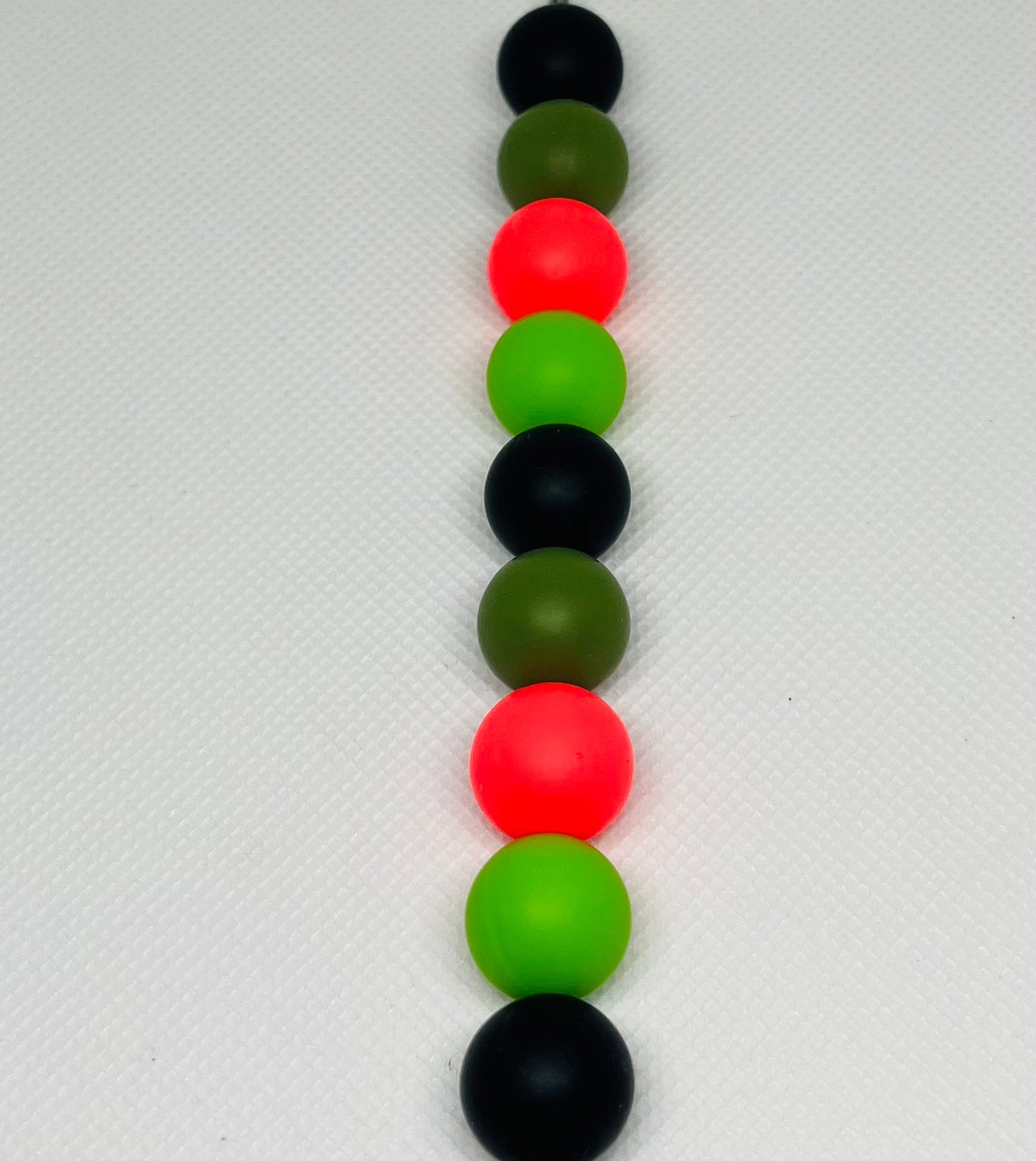Watermelon Bead Mix 15mm Silicone 60 Count Watermelon Mix Beads/Pen Beading/Crafting