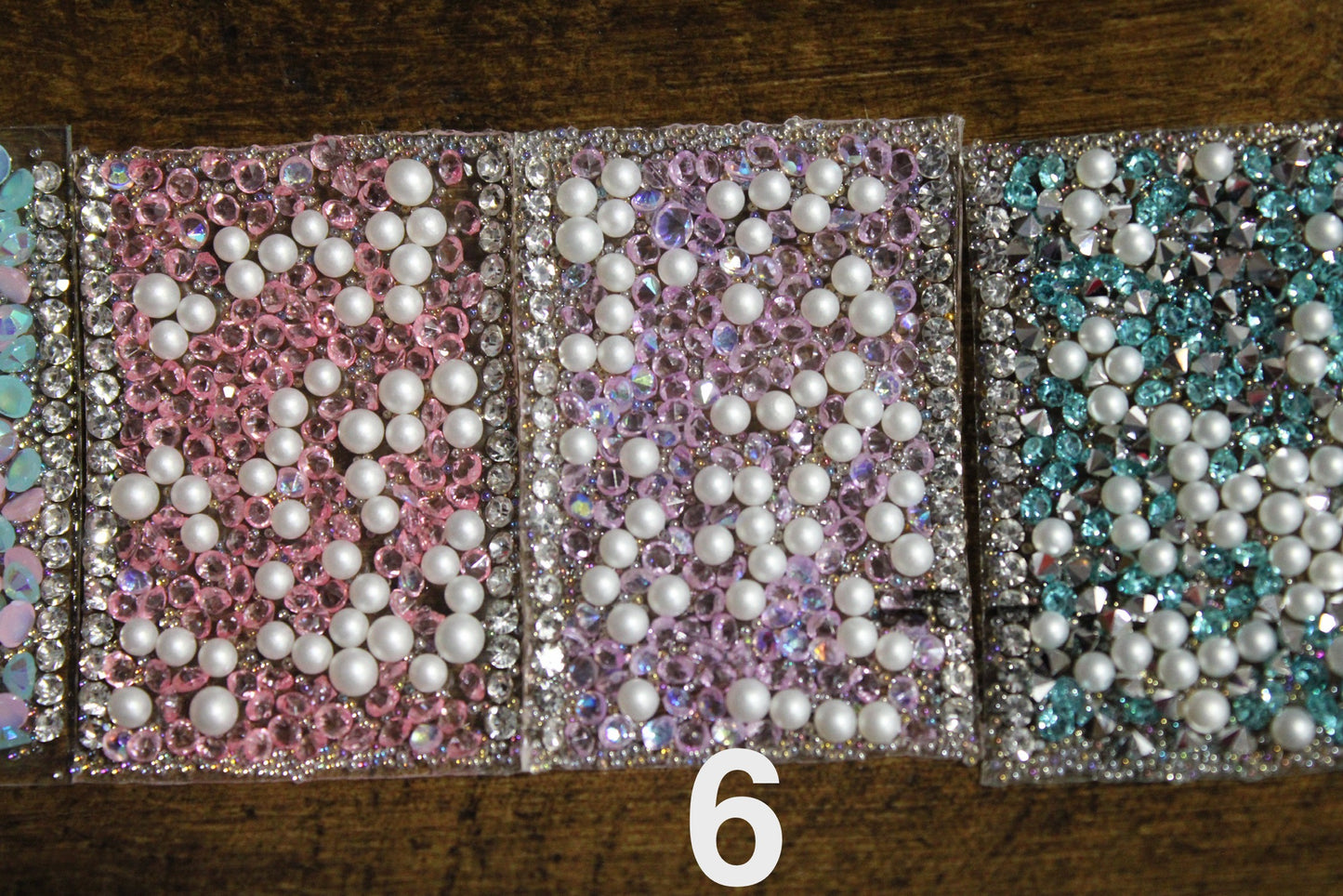 Bling Pen Wraps Rhinestone Decals Mixed Color