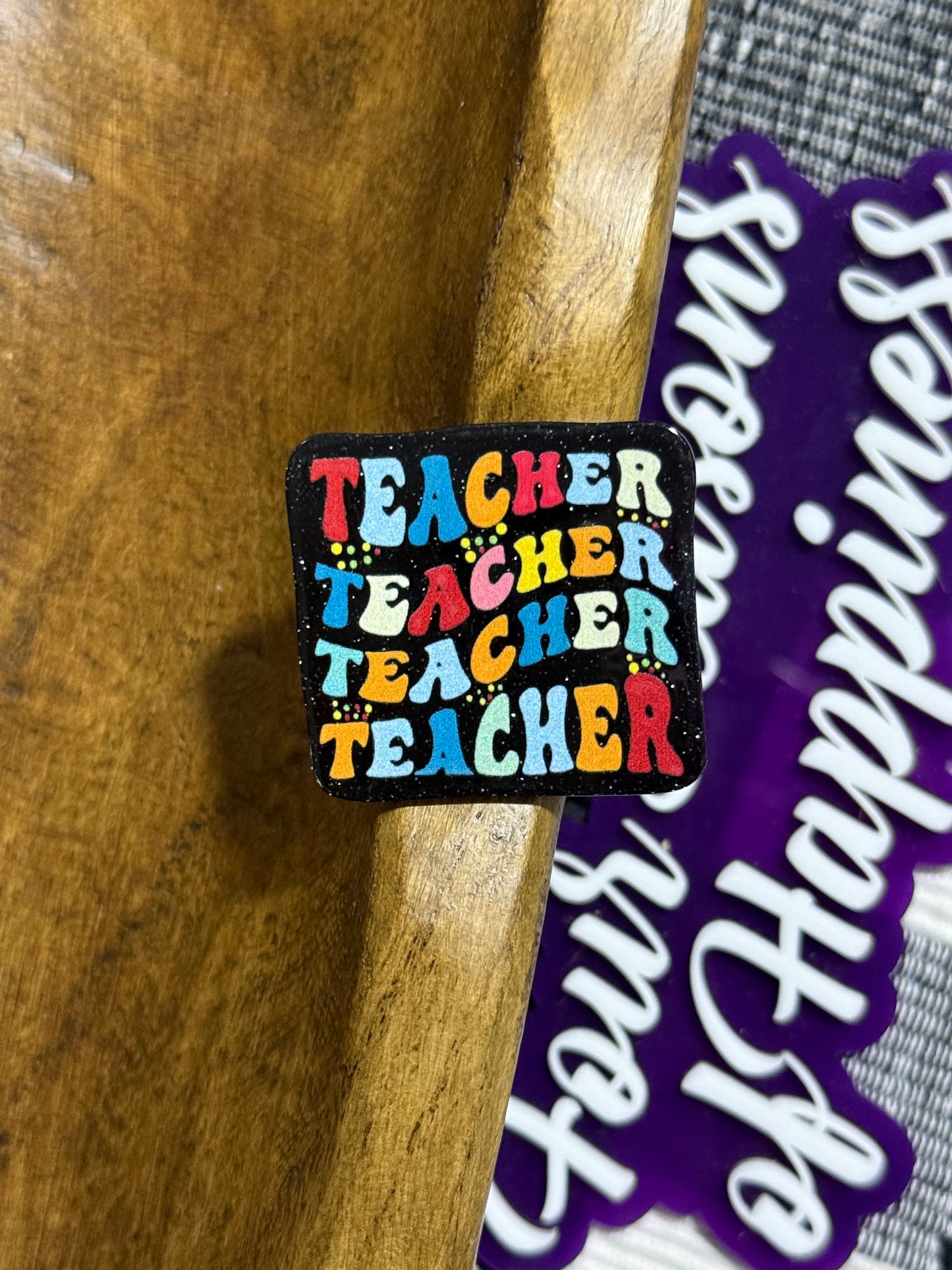 Acrylic Flatback Teacher Medical Funny