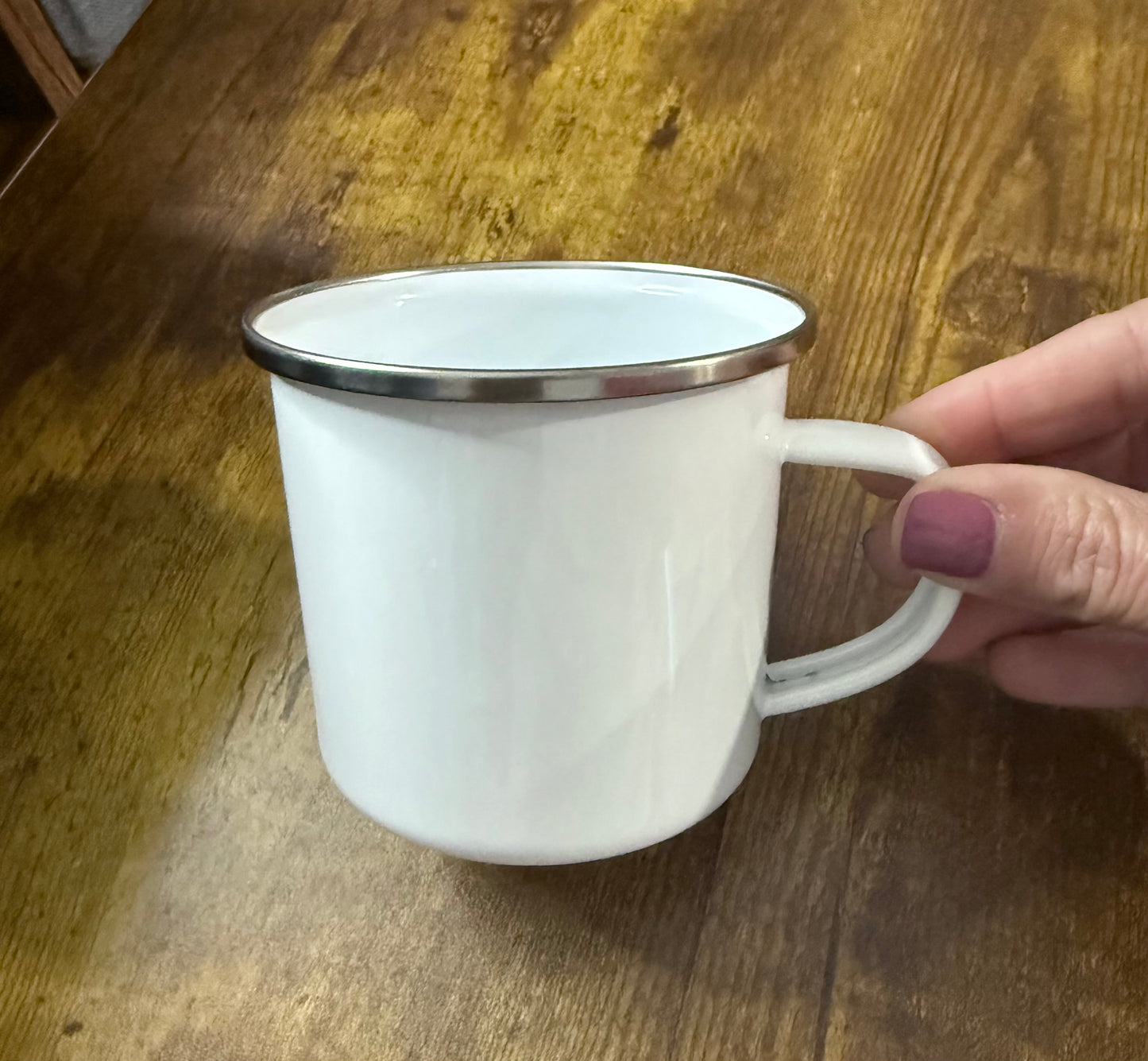 12oz Sublimation Tin Cup UV DTF Transfer Cup