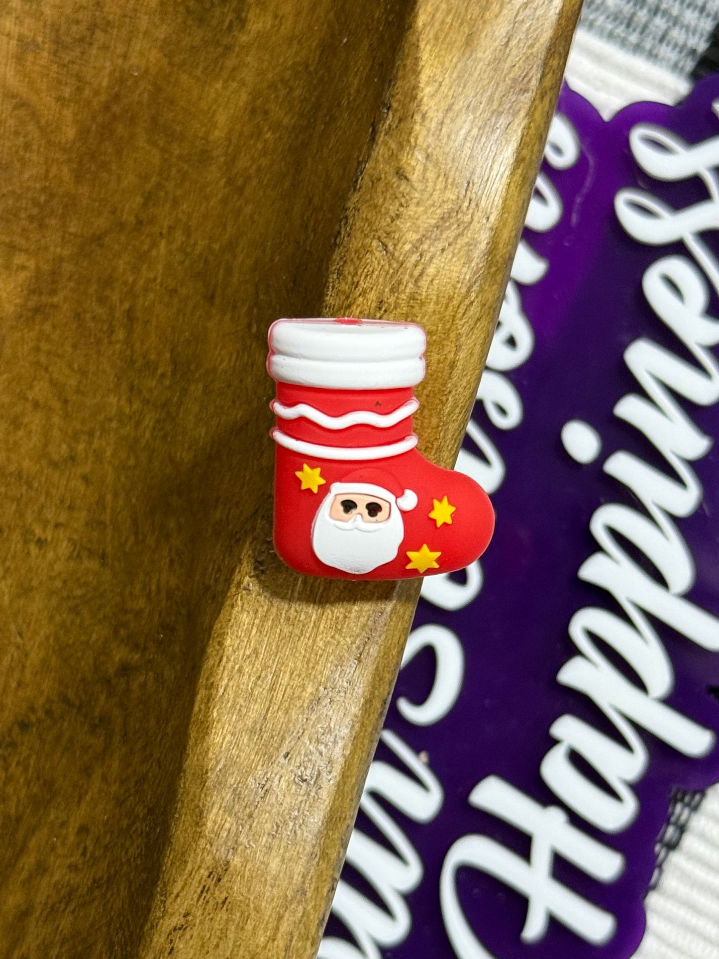 Christmas Silicone Focal Beads