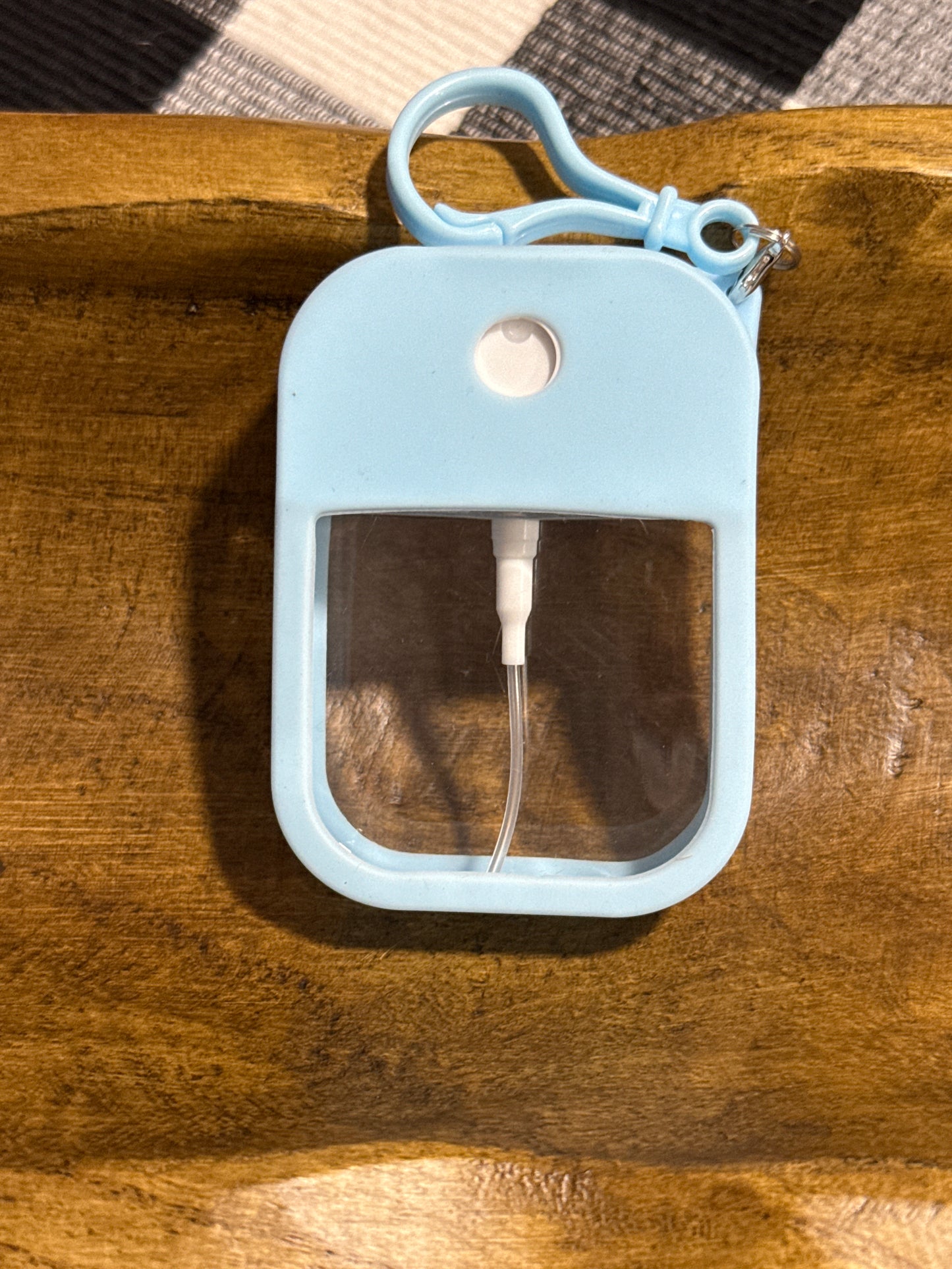 Perfume Or Sanitizer Travel Spray Bottle With Clip Multiple Color Options