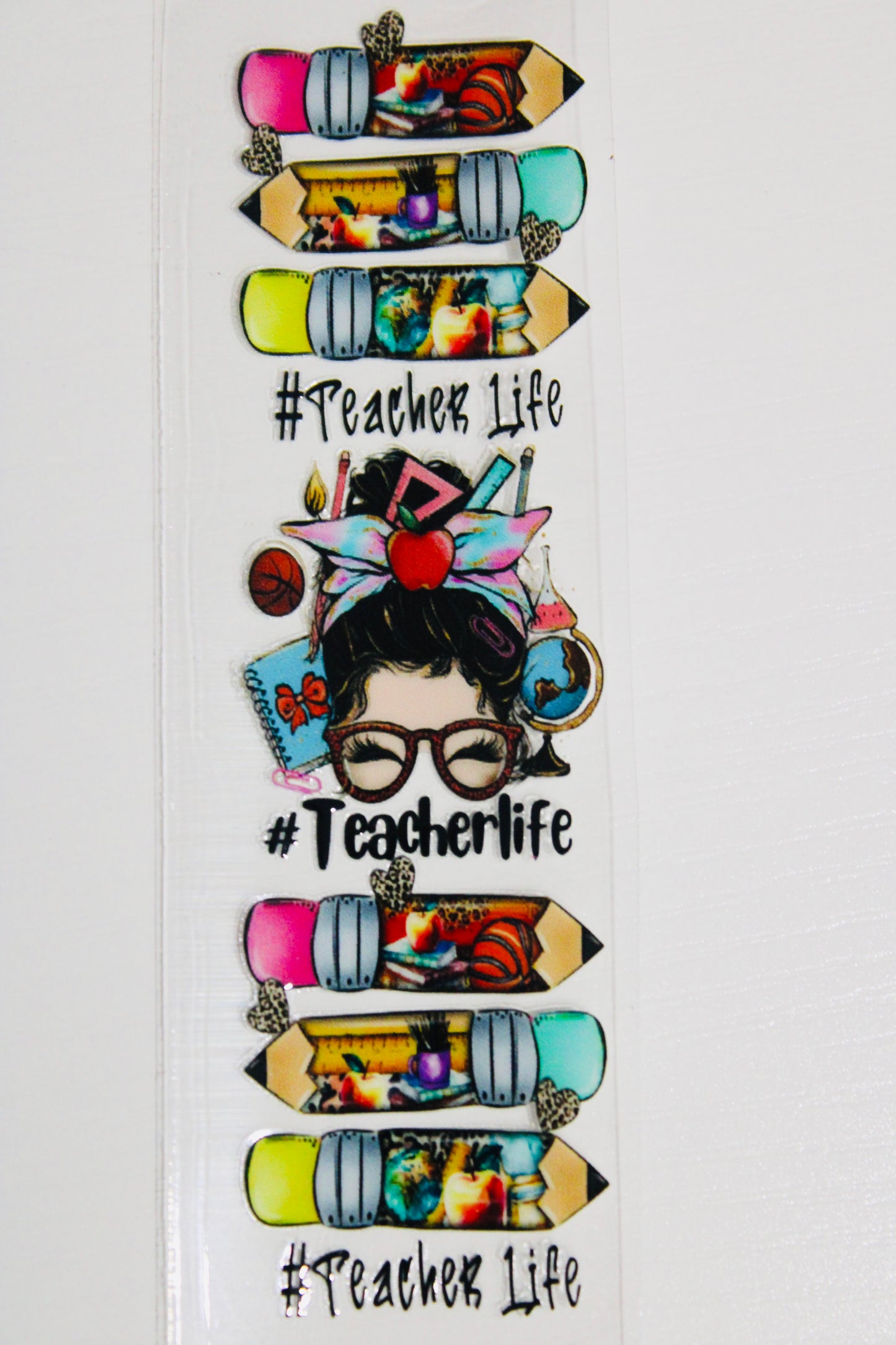 Bookmark Or Pen UVDTF Decal Multiple Color Option