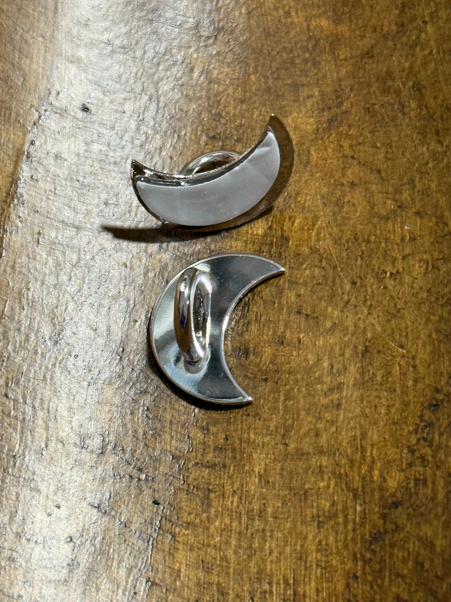 Phone Adhesive Charm Hooks Silver Gunmetal