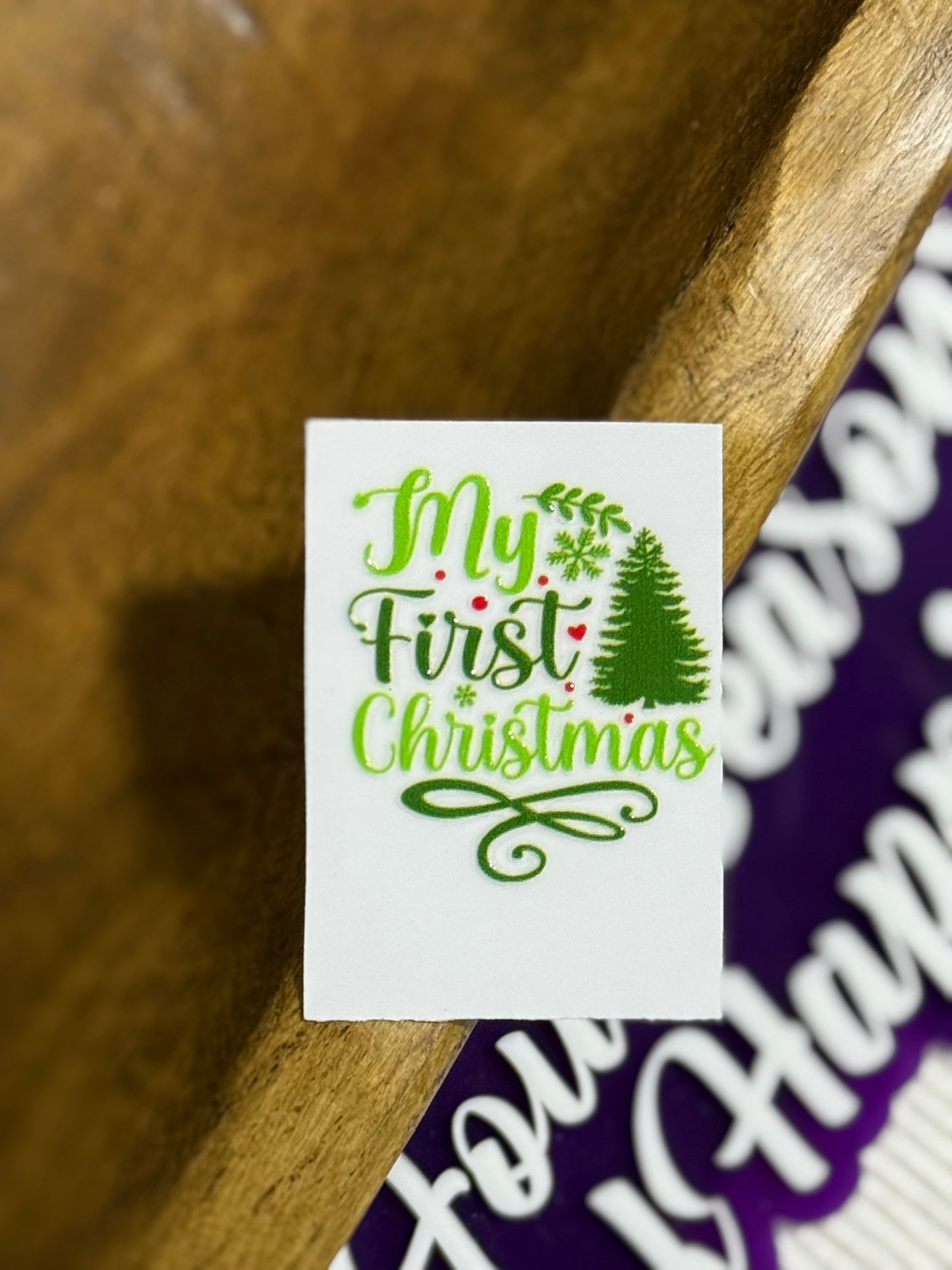 Christmas Mini UV DTF Transfers