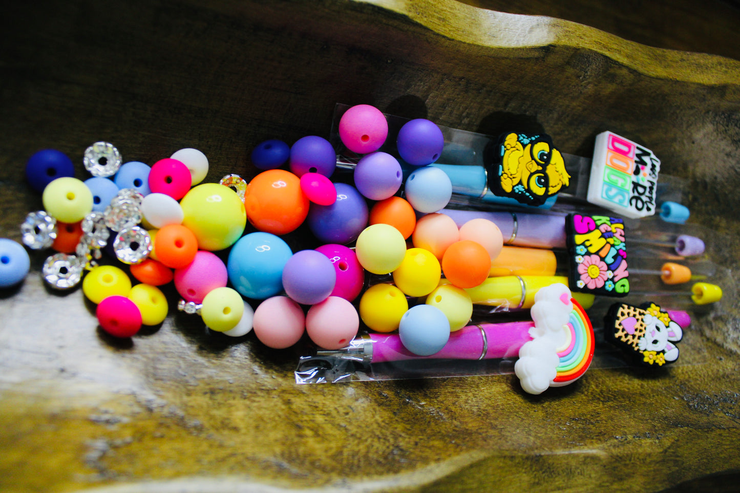 Starter Pen Beading Box Kit Small Or Large Multi-Color