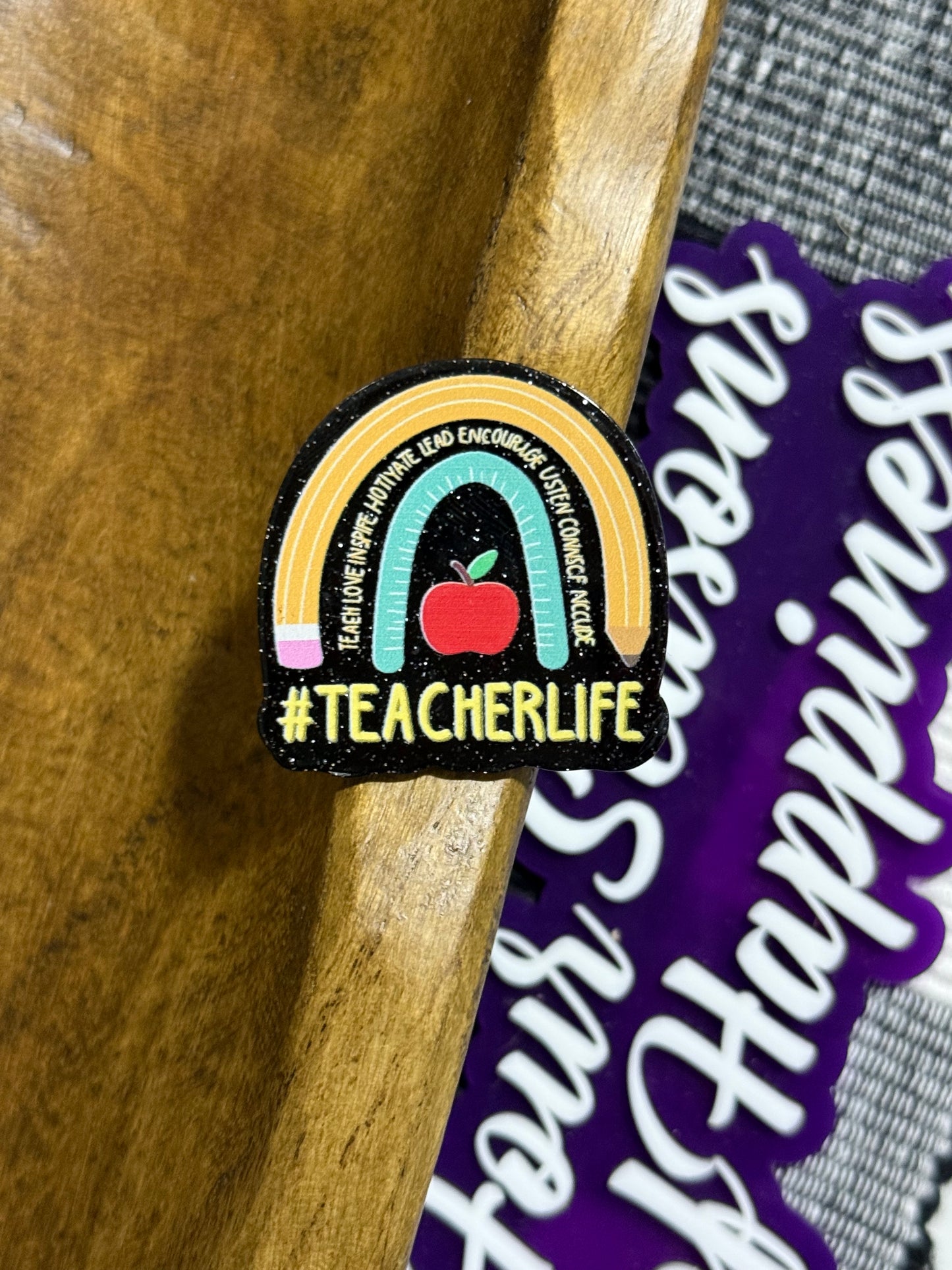 Acrylic Flatback Teacher Medical Funny