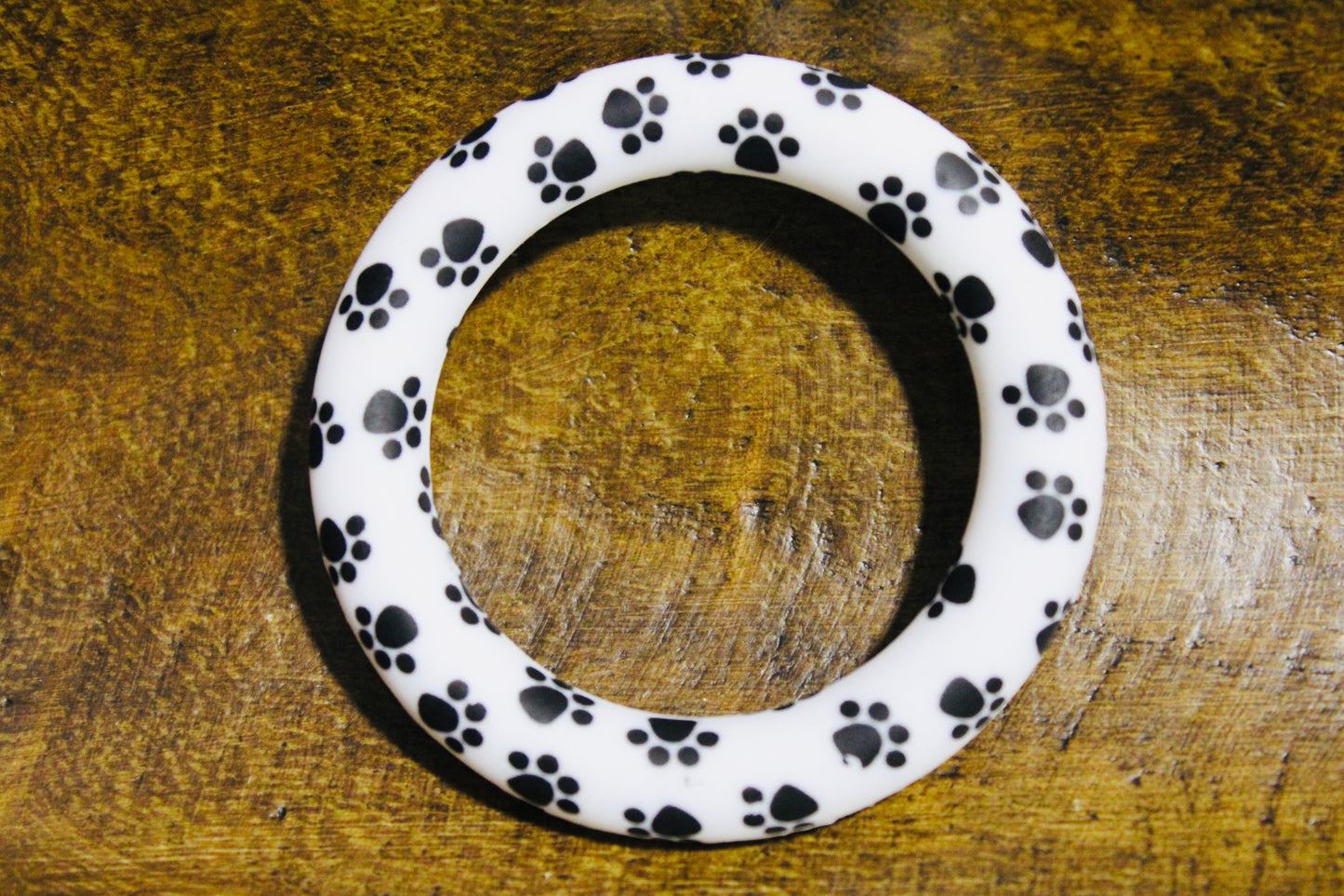 65mm Printed Silicone Ring Bead Multiple Print Options And Mixed Colors
