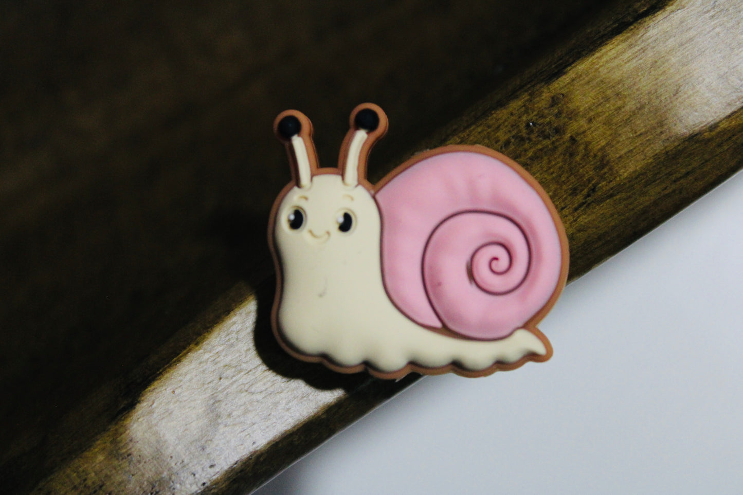 Slithery Snail Silicone Focal Bead Three Color Options