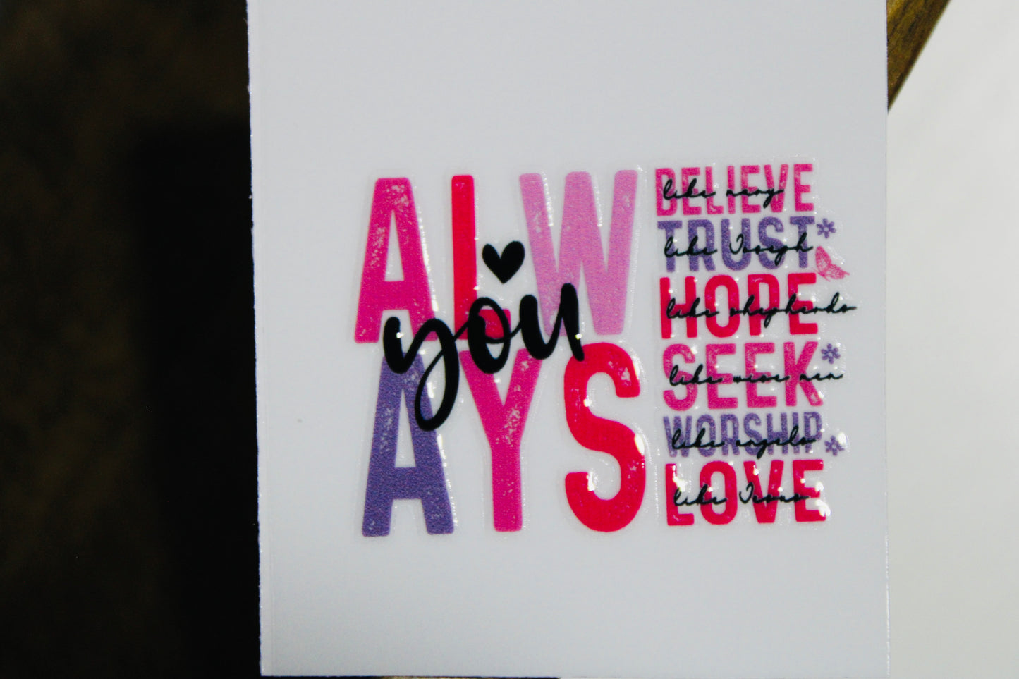 Lot 2 Of Mini UVDTF Decal 2X2 Multiple Pattern Options