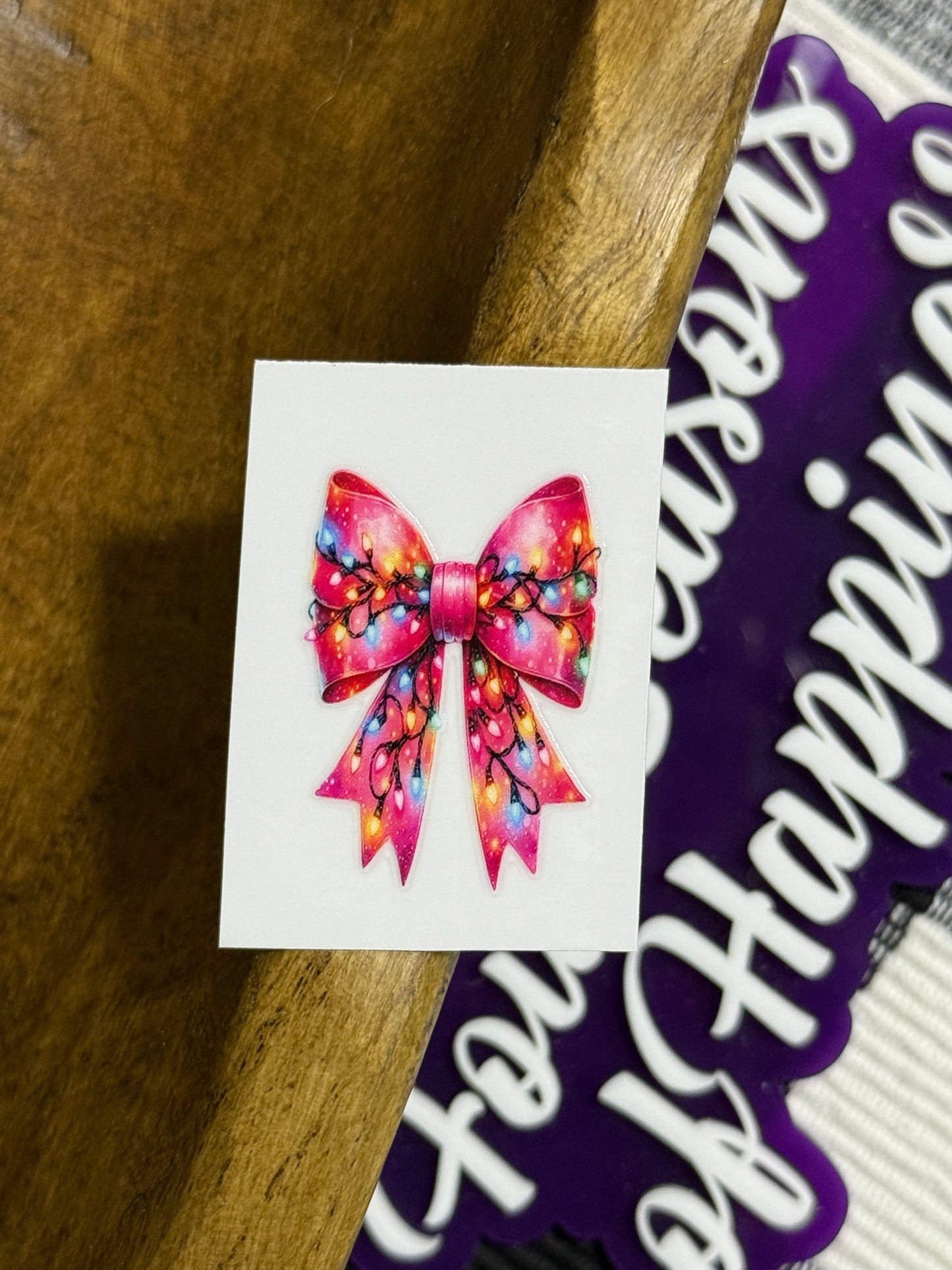 Christmas Mini UV DTF Transfers