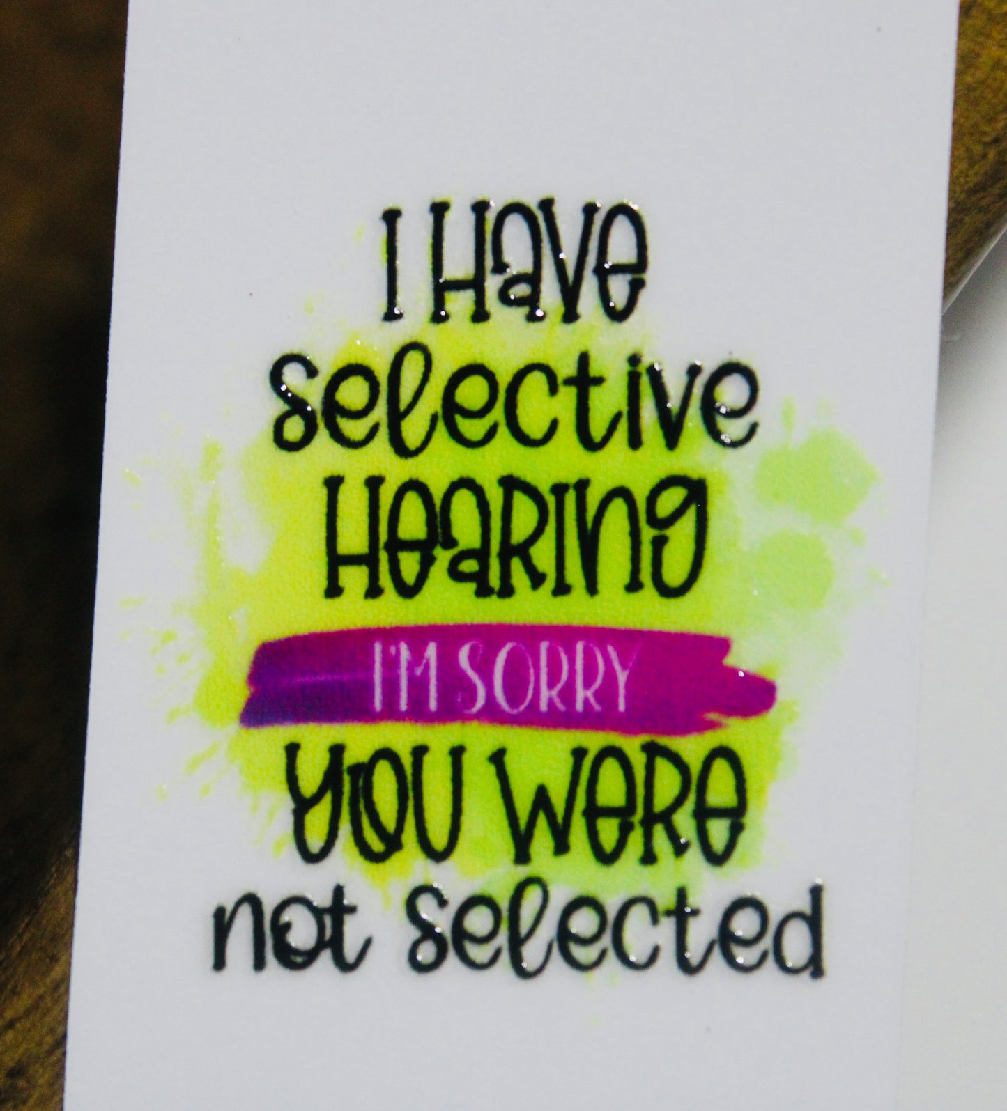 Lot 1 Of Mini UVDTF Decal 2X2 Multiple Pattern Options