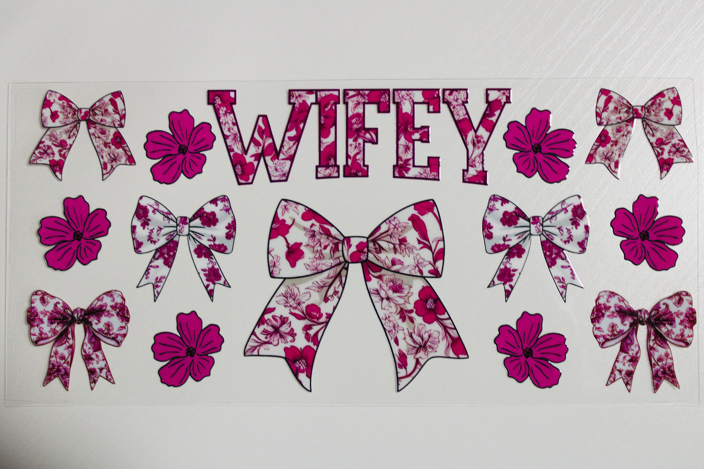 UVDTF 16oz Cup Transfer Decal