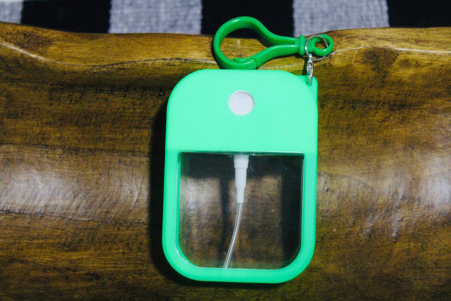 Perfume Or Sanitizer Travel Spray Bottle With Clip Multiple Color Options
