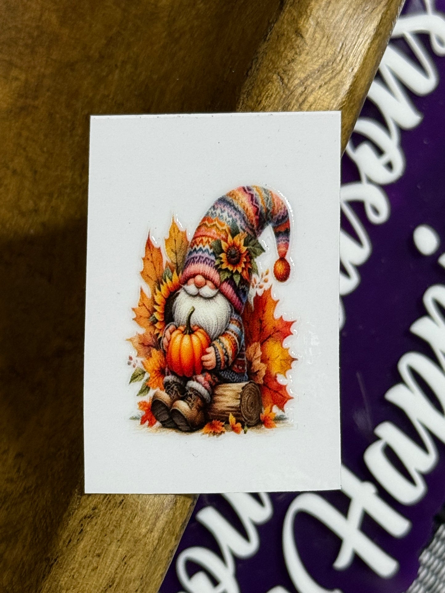 FALL Mini UVDTF Decal Transfer Halloween