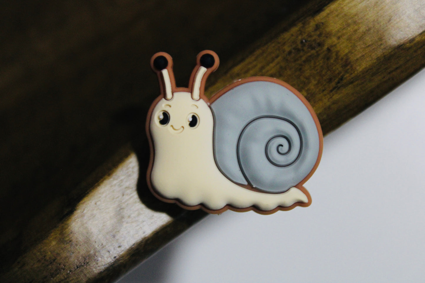 Slithery Snail Silicone Focal Bead Three Color Options