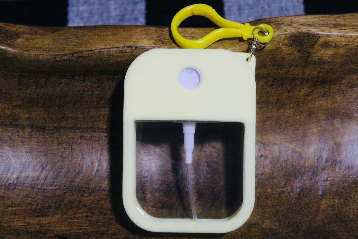 Perfume Or Sanitizer Travel Spray Bottle With Clip Multiple Color Options