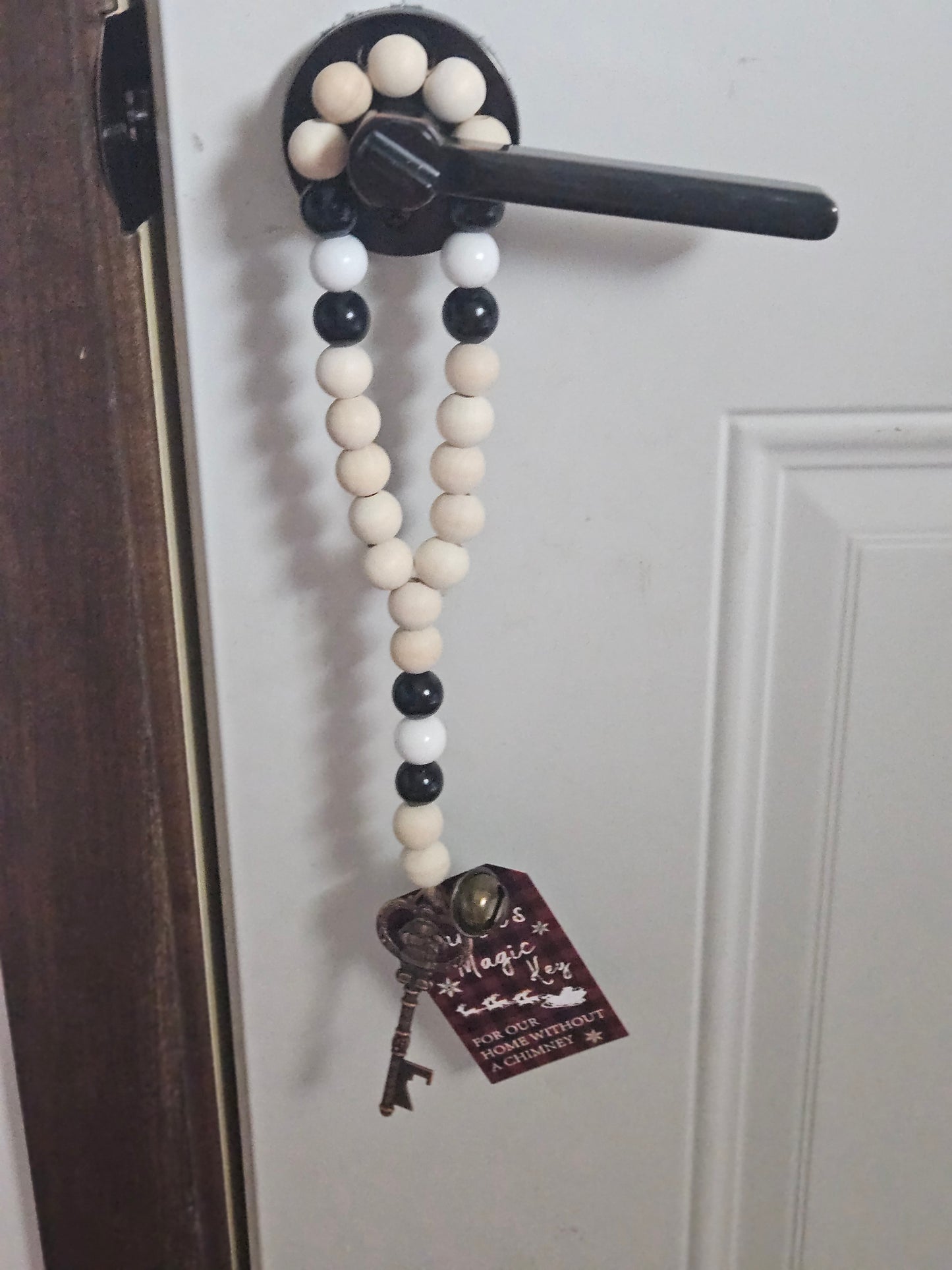 Door Hanger Home Decor Wood Beads Jute