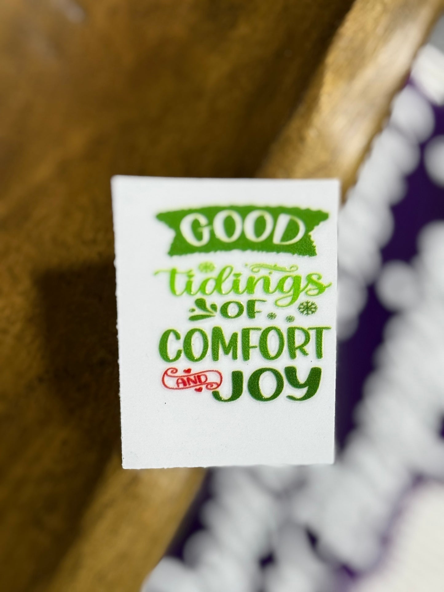 Christmas Mini UV DTF Transfers