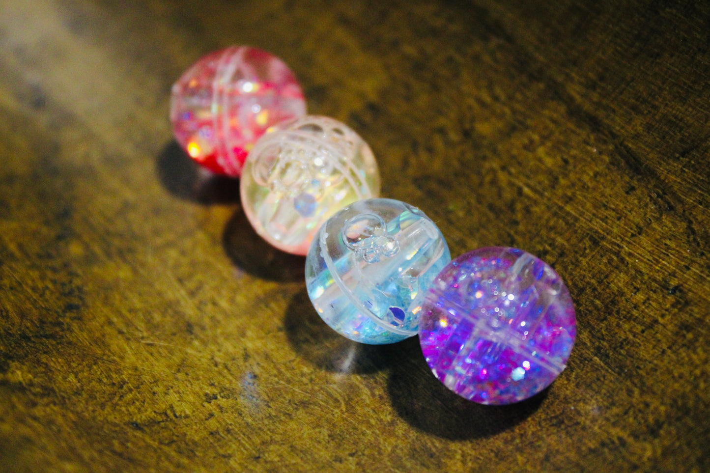 Water Glitter Beads Mixed Color Bead Mix Purple Red Peach Blue