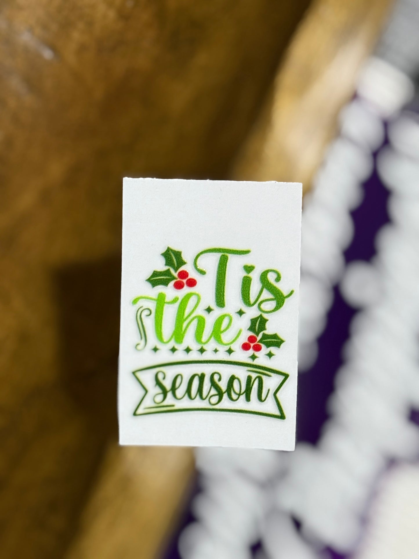 Christmas Mini UV DTF Transfers