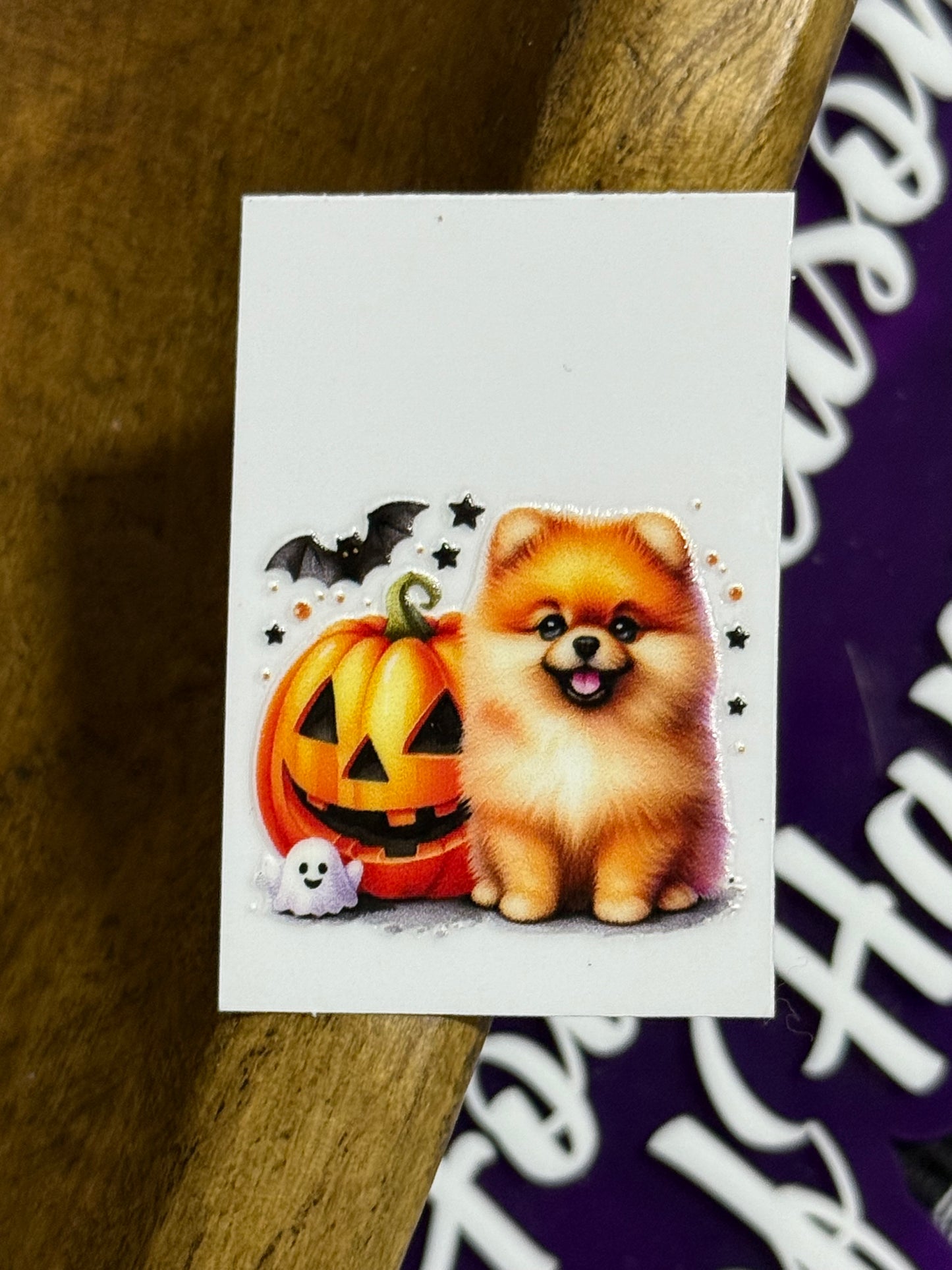 FALL Mini UVDTF Decal Transfer Halloween