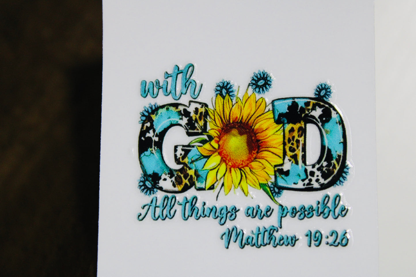 Lot 2 Of Mini UVDTF Decal 2X2 Multiple Pattern Options