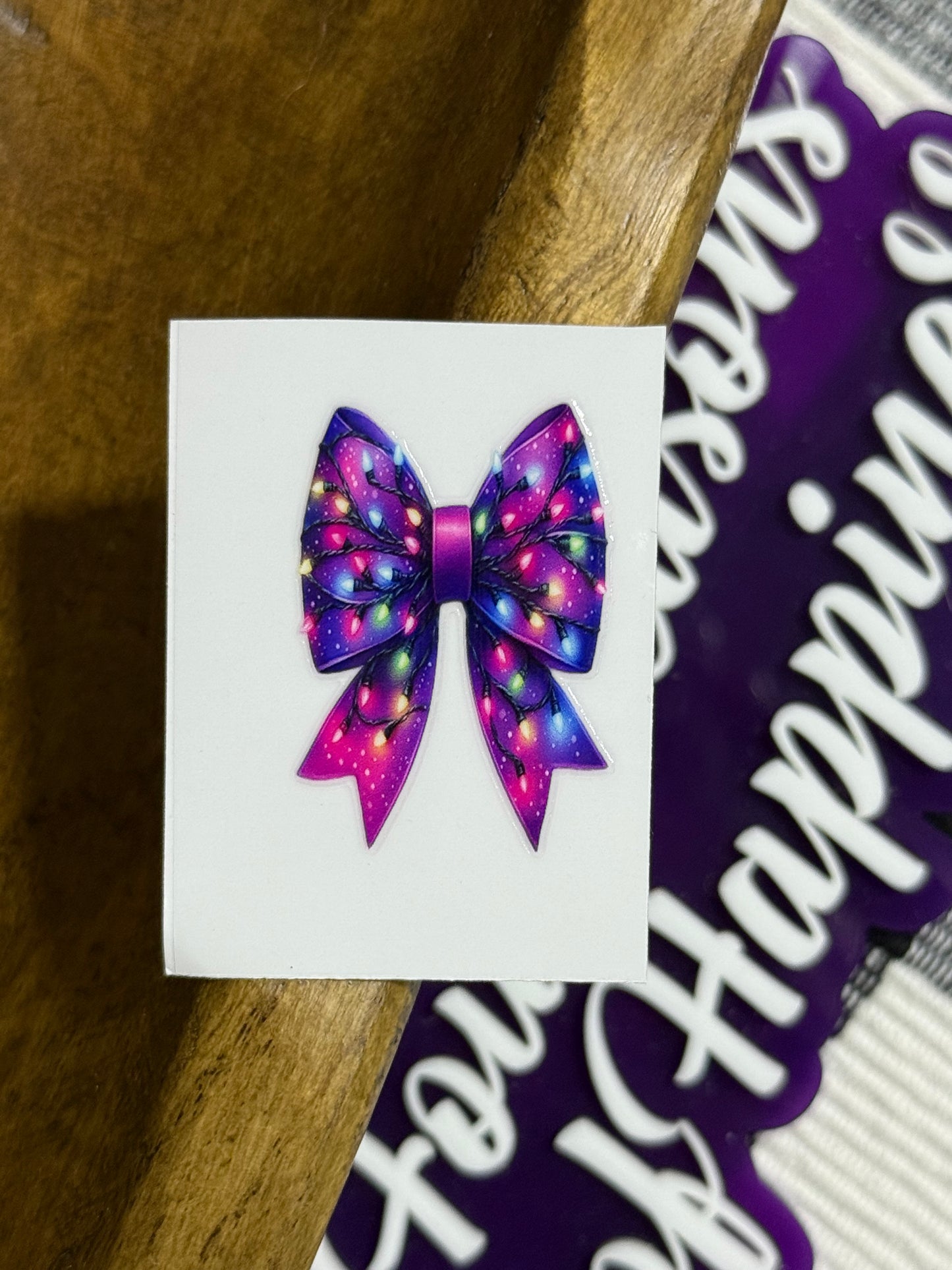 Christmas Mini UV DTF Transfers