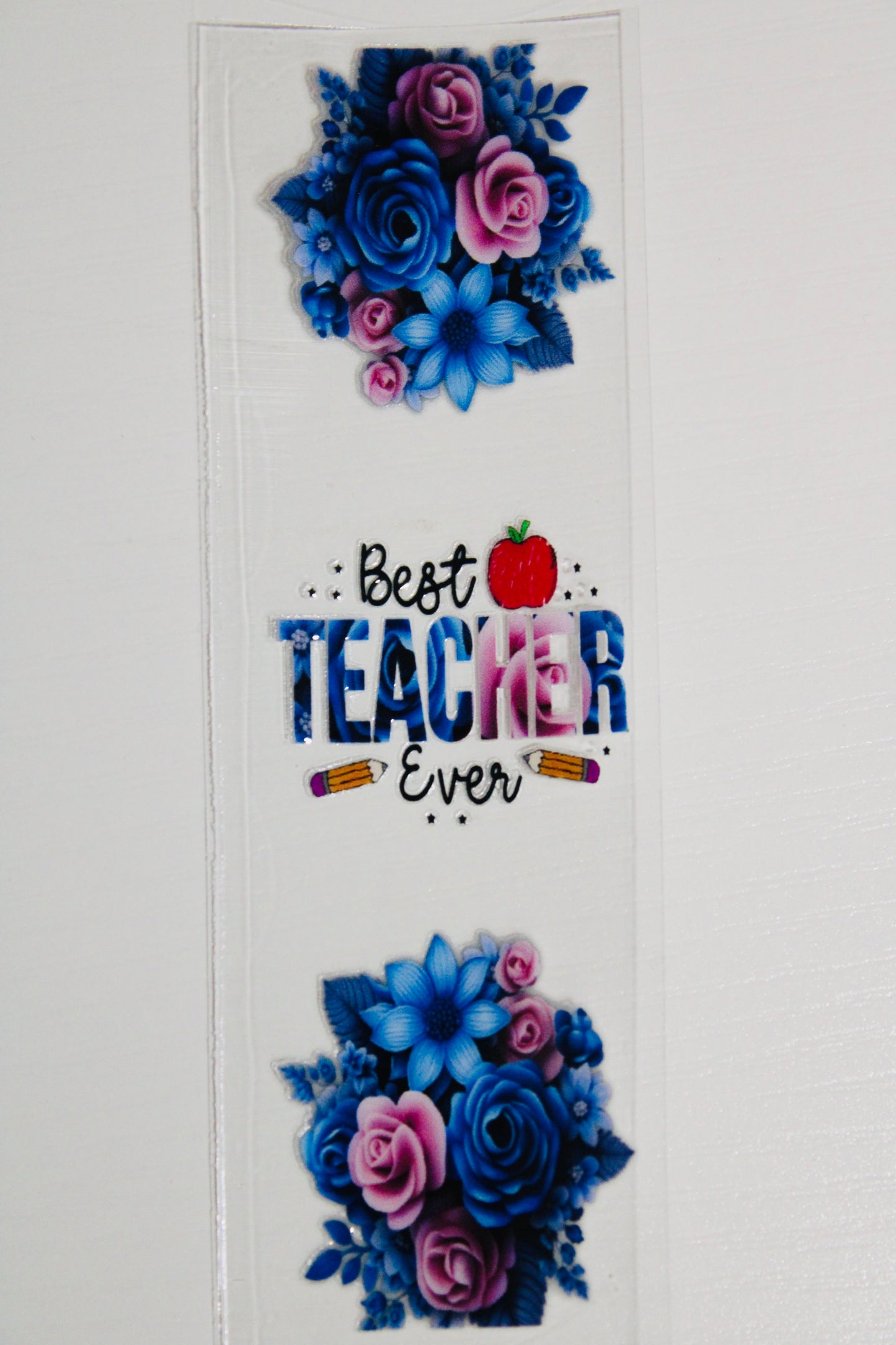 Bookmark Or Pen UVDTF Decal Multiple Color Option