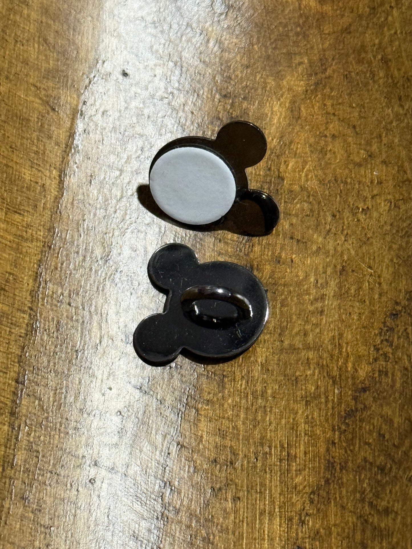 Phone Adhesive Charm Hooks Silver Gunmetal