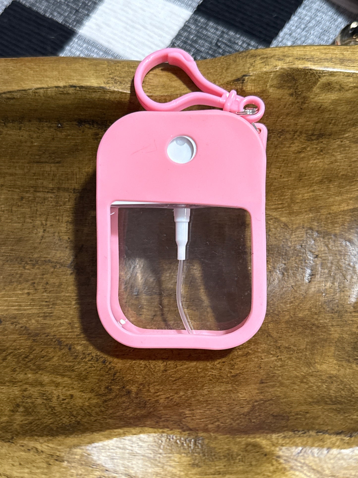 Perfume Or Sanitizer Travel Spray Bottle With Clip Multiple Color Options