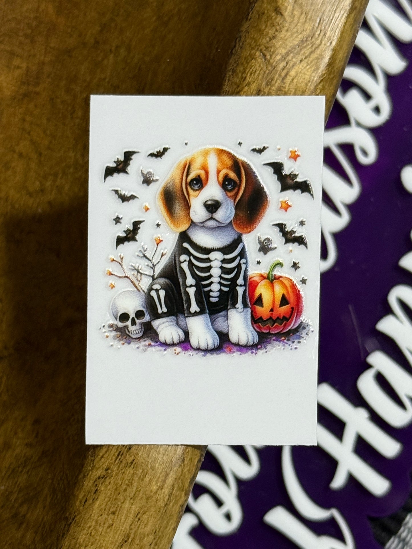 FALL Mini UVDTF Decal Transfer Halloween