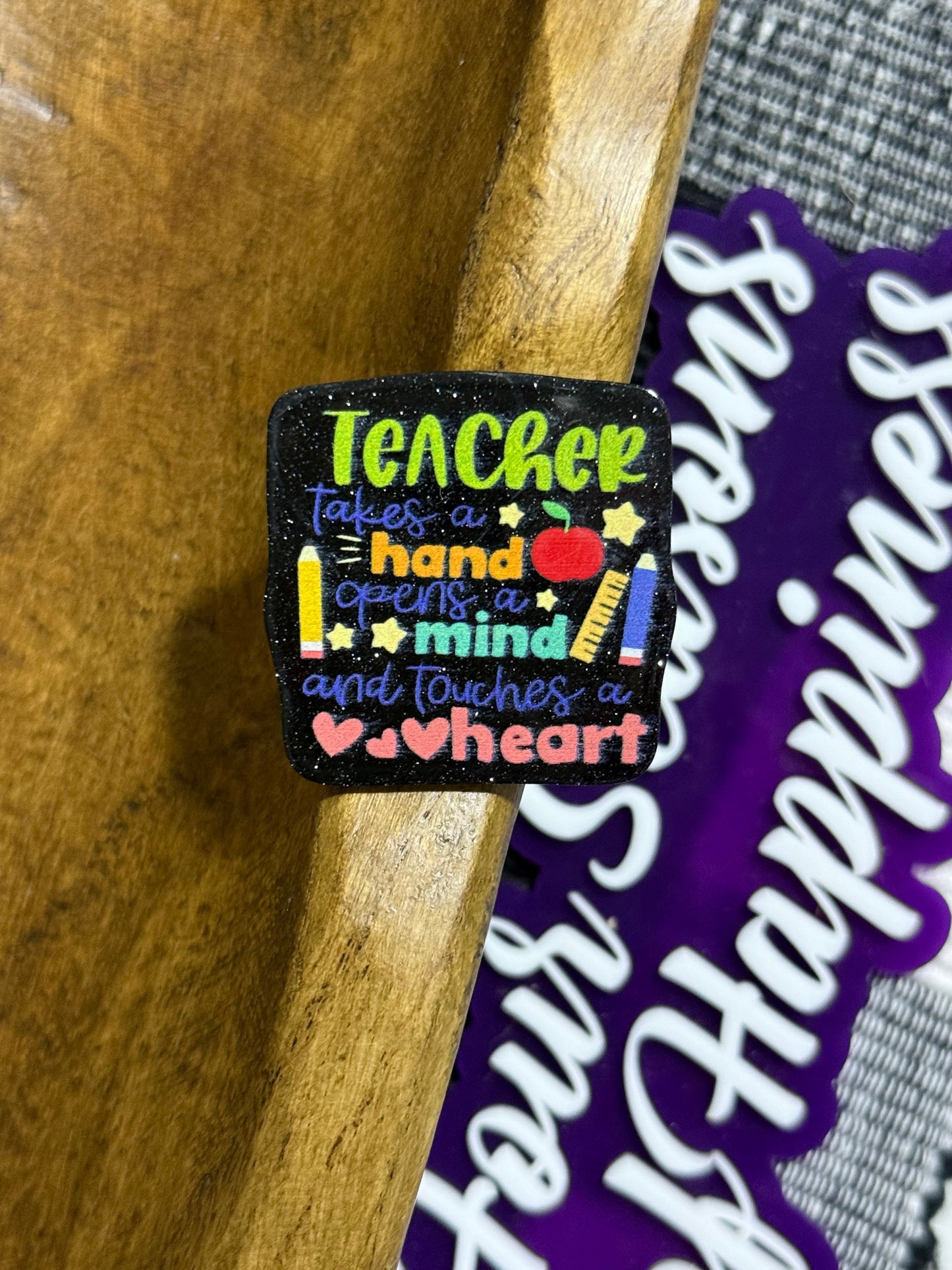 Acrylic Flatback Teacher Medical Funny