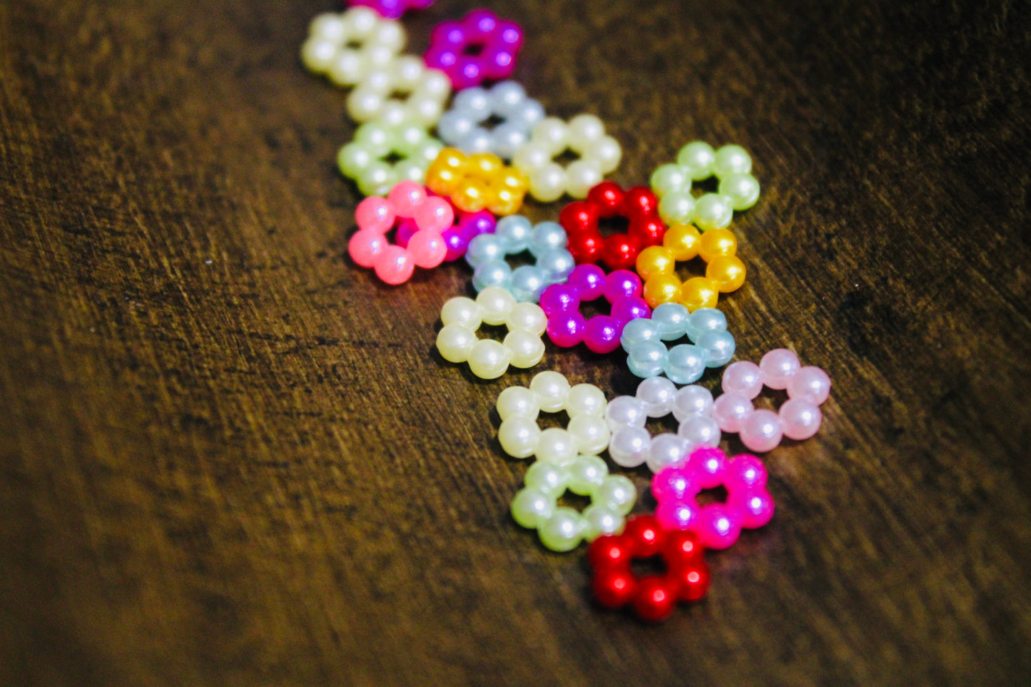 Bubble Mini Mixed Color 50 Count Spacer Bead