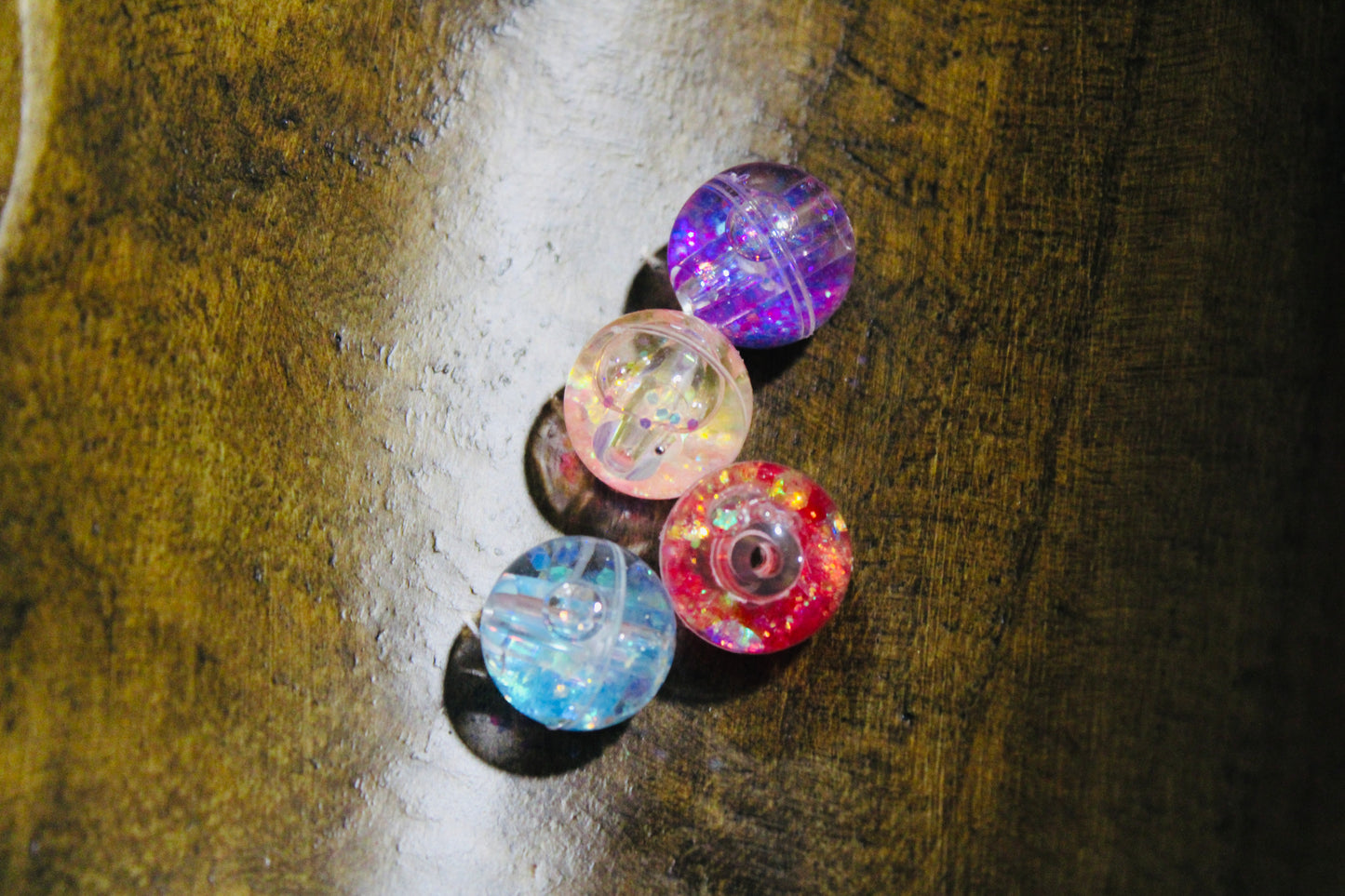 Water Glitter Beads Mixed Color Bead Mix Purple Red Peach Blue