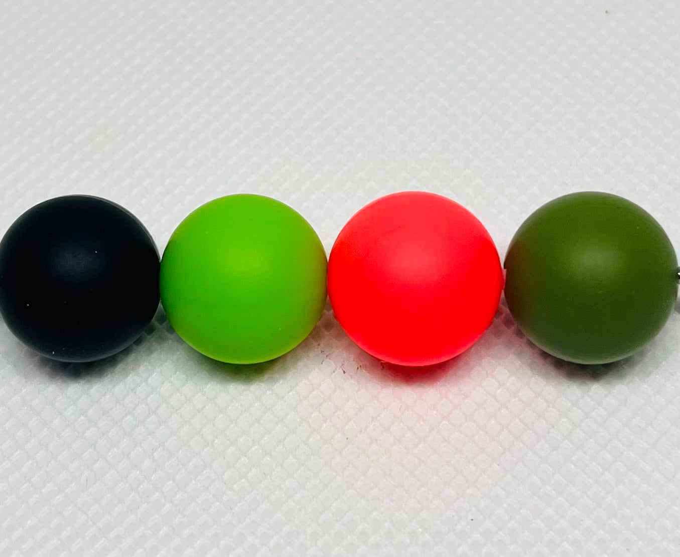 Watermelon Bead Mix 15mm Silicone 60 Count Watermelon Mix Beads/Pen Beading/Crafting