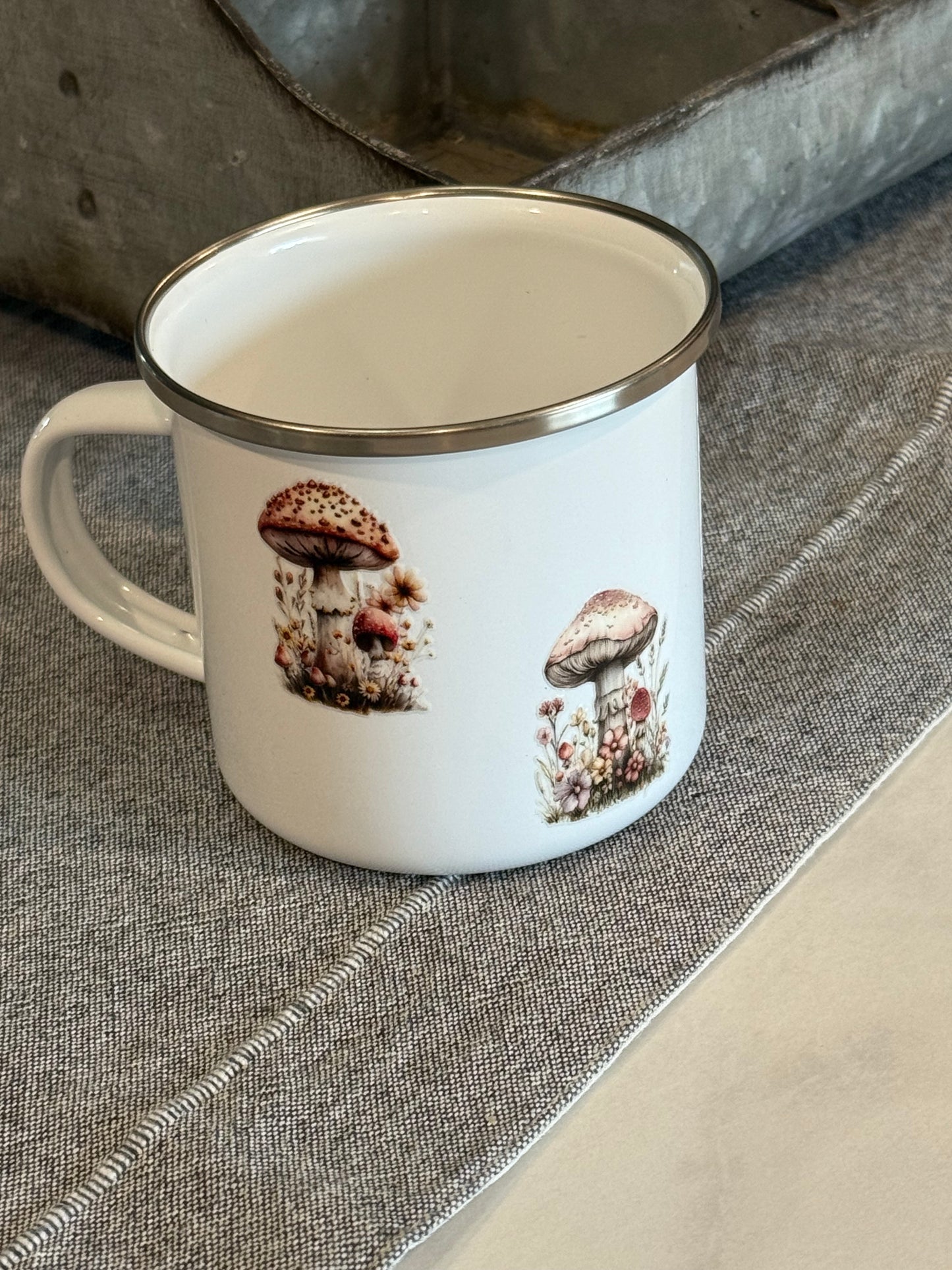 12oz Sublimation Tin Cup UV DTF Transfer Cup
