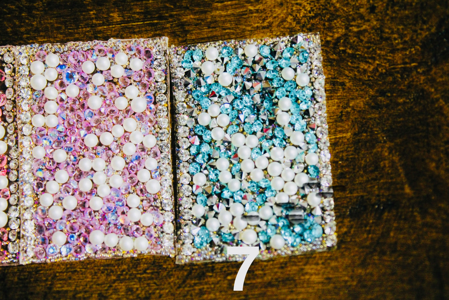 Bling Pen Wraps Rhinestone Decals Mixed Color
