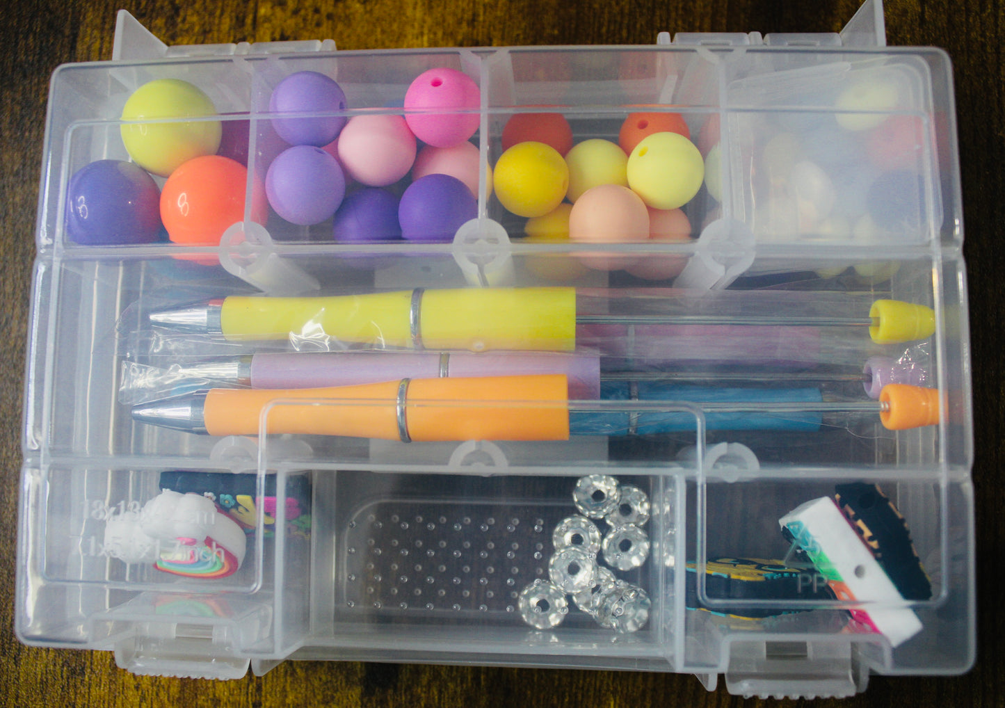 Starter Pen Beading Box Kit Small Or Large Multi-Color