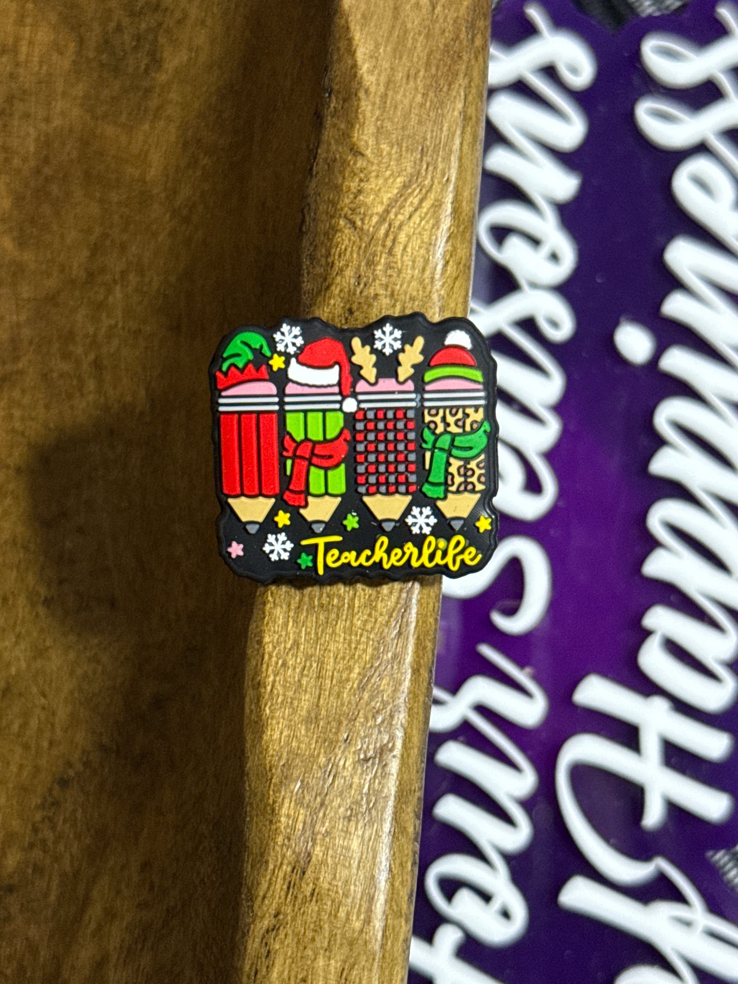 Christmas Silicone Focal Beads
