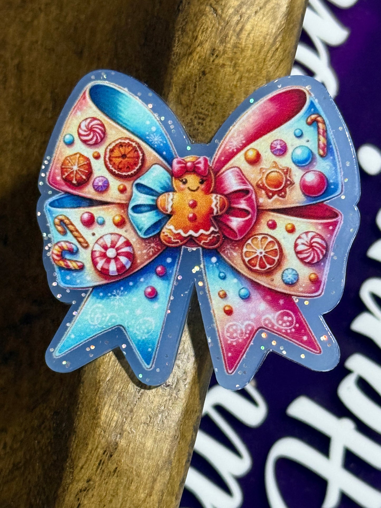Acrylic Flat Back Funny Medical Expression Cute Cow