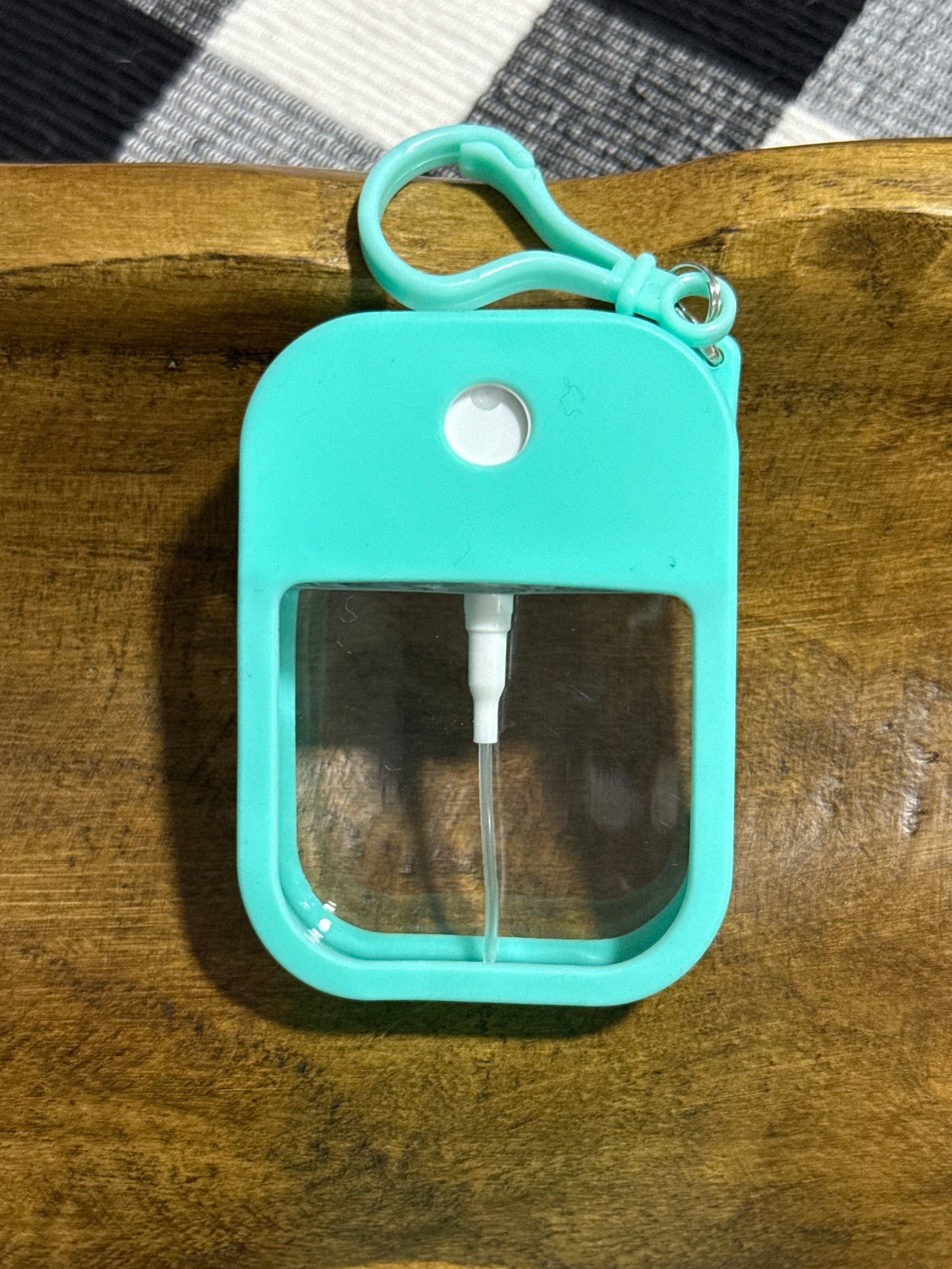 Perfume Or Sanitizer Travel Spray Bottle With Clip Multiple Color Options