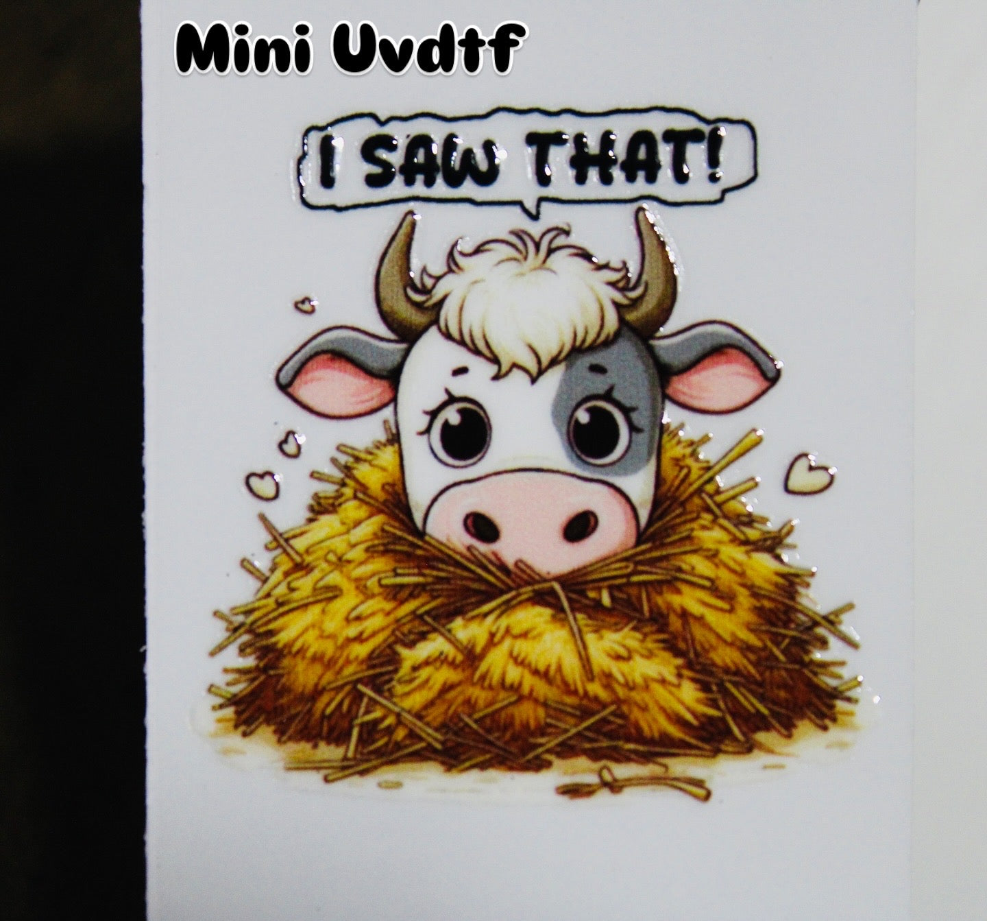 Lot 1 Of Mini UVDTF Decal 2X2 Multiple Pattern Options