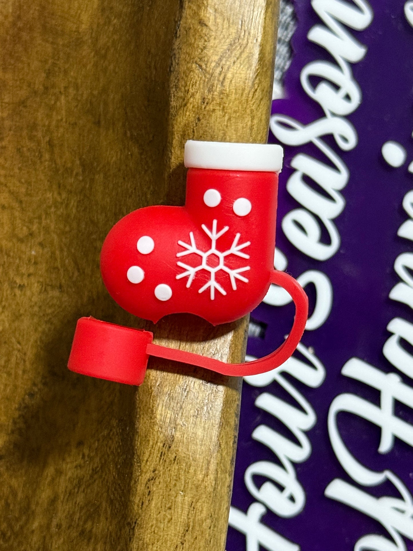 Straw Toppers Halloween Or Christmas