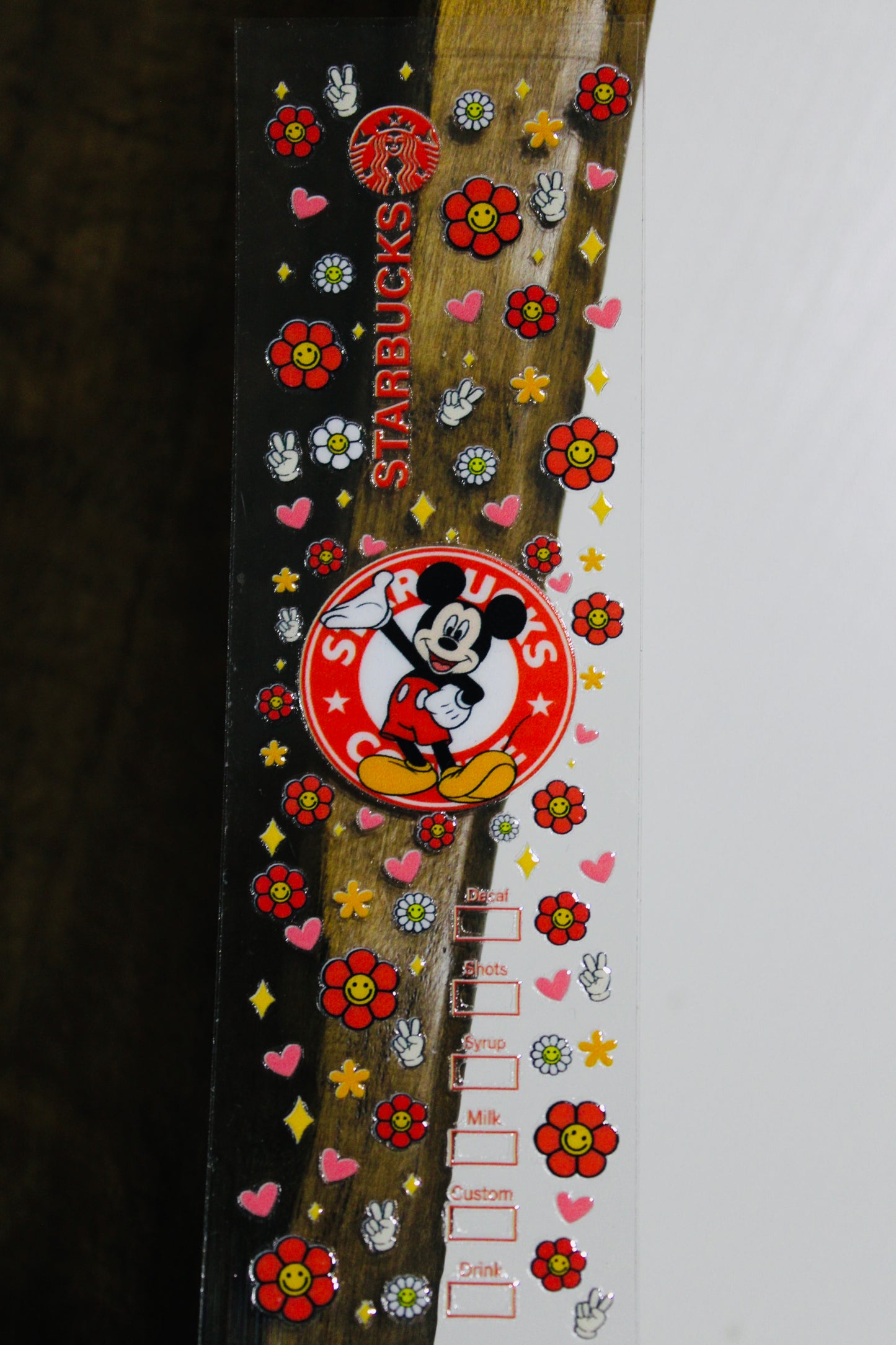 Bookmark Or Pen UVDTF Decal Multiple Color Option
