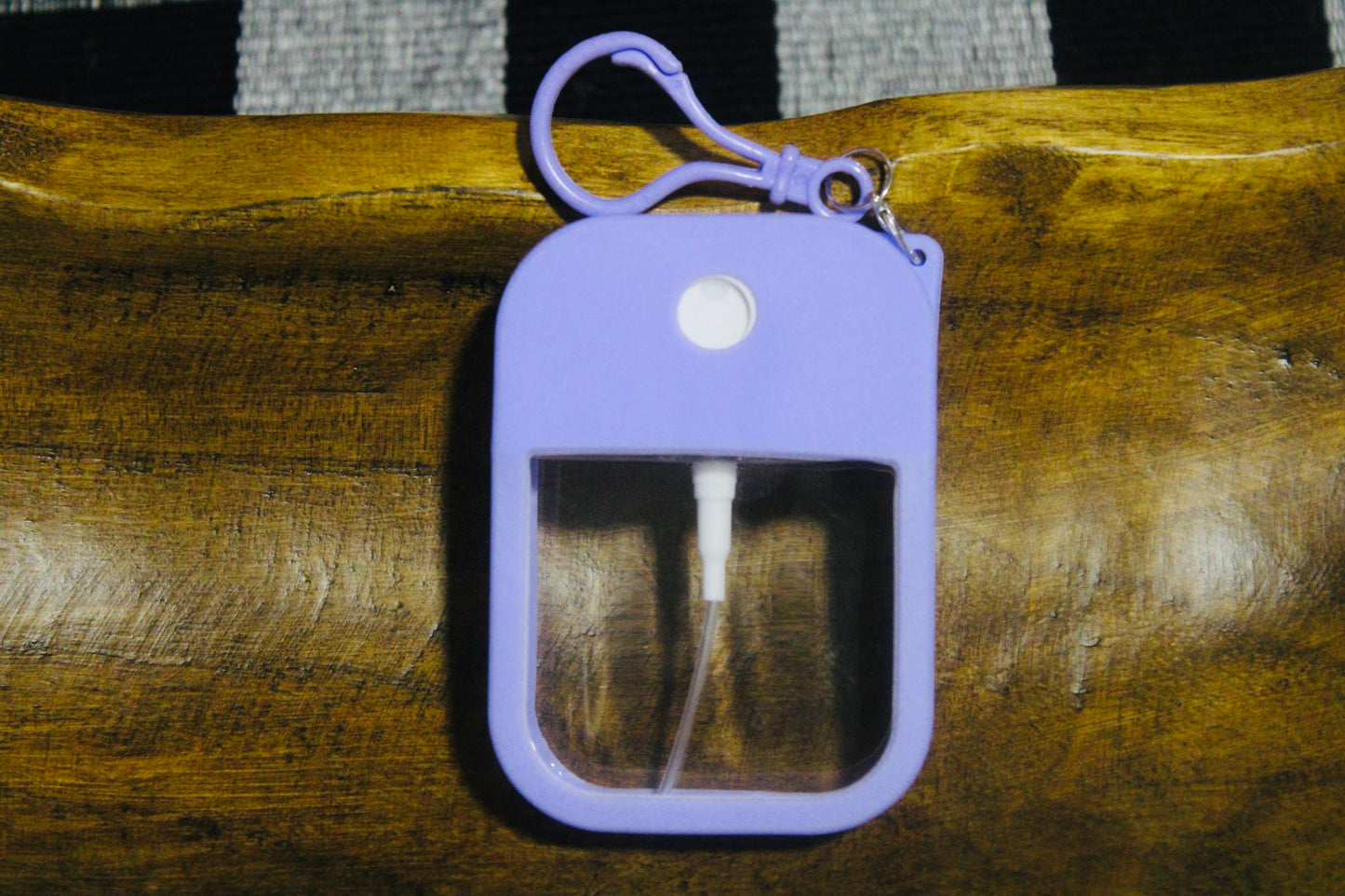 Perfume Or Sanitizer Travel Spray Bottle With Clip Multiple Color Options