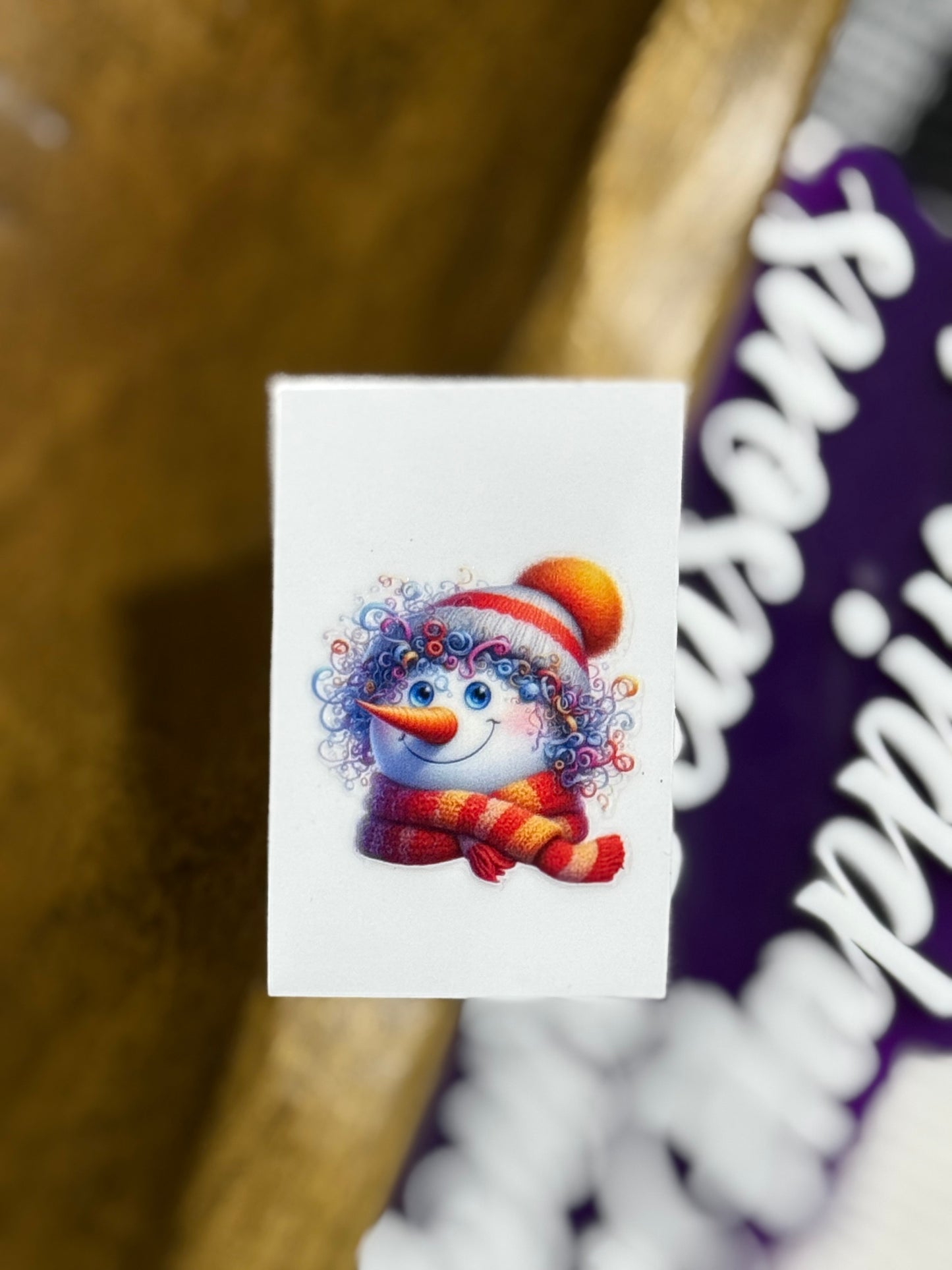 Christmas Mini UV DTF Transfers