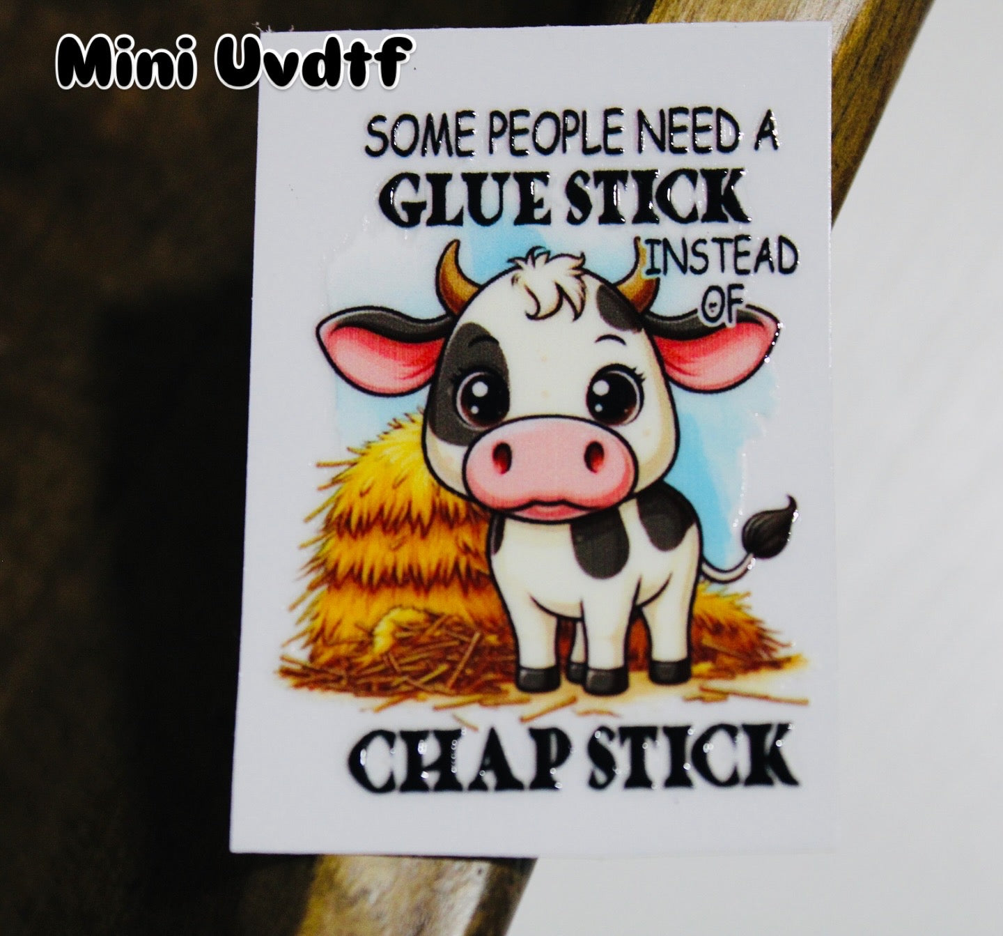 Lot 1 Of Mini UVDTF Decal 2X2 Multiple Pattern Options