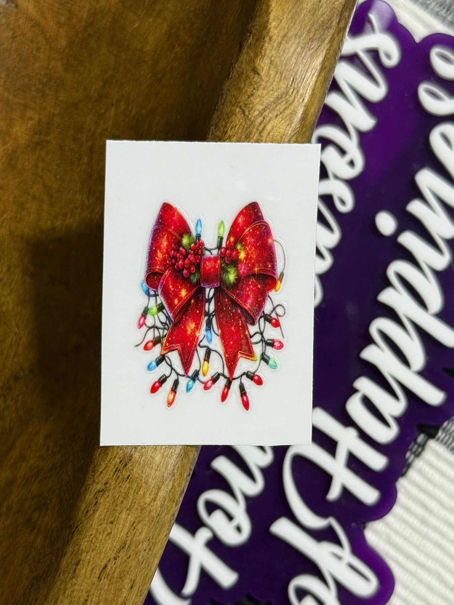 Christmas Mini UV DTF Transfers