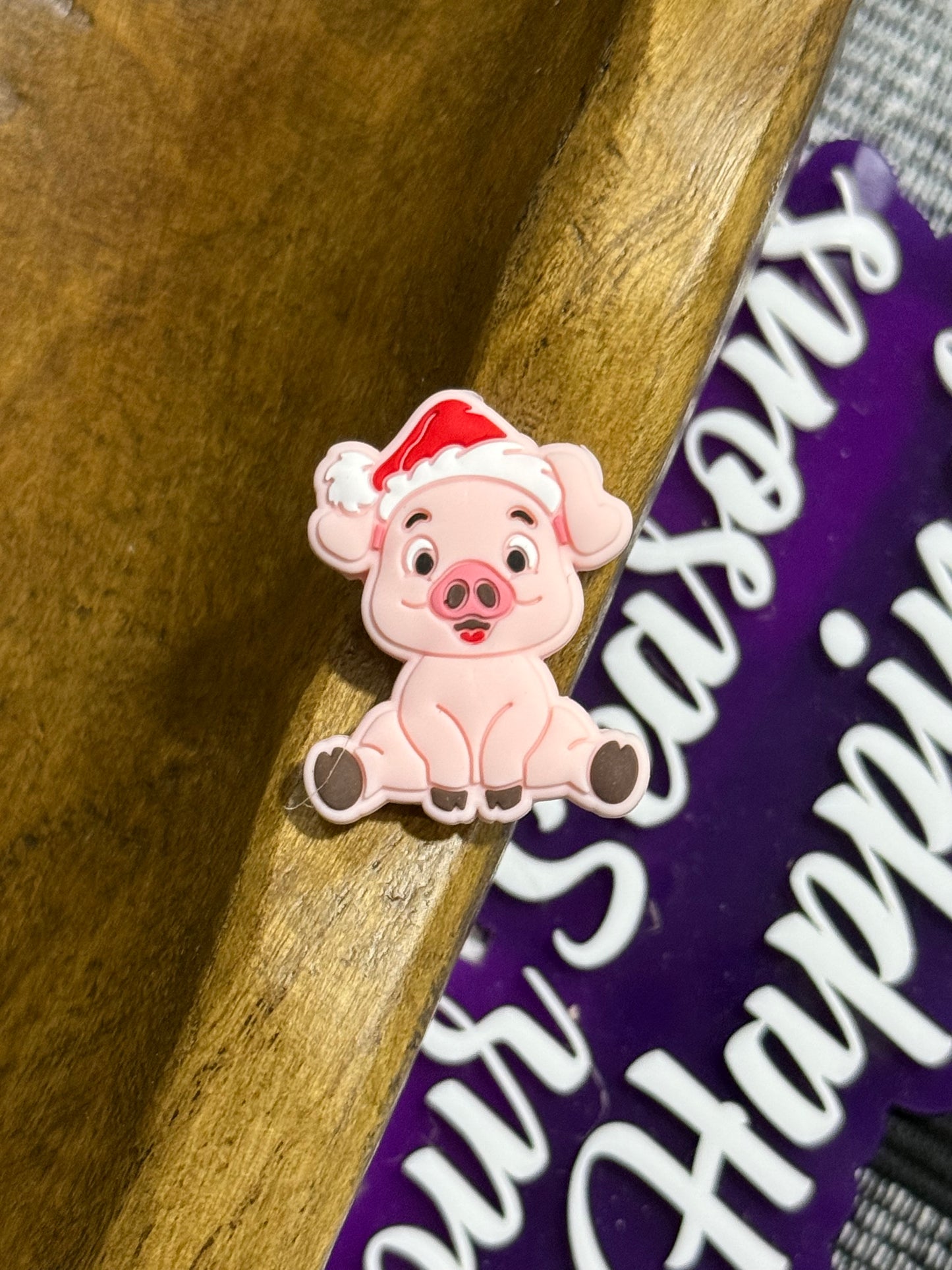 Christmas Silicone Focal Beads